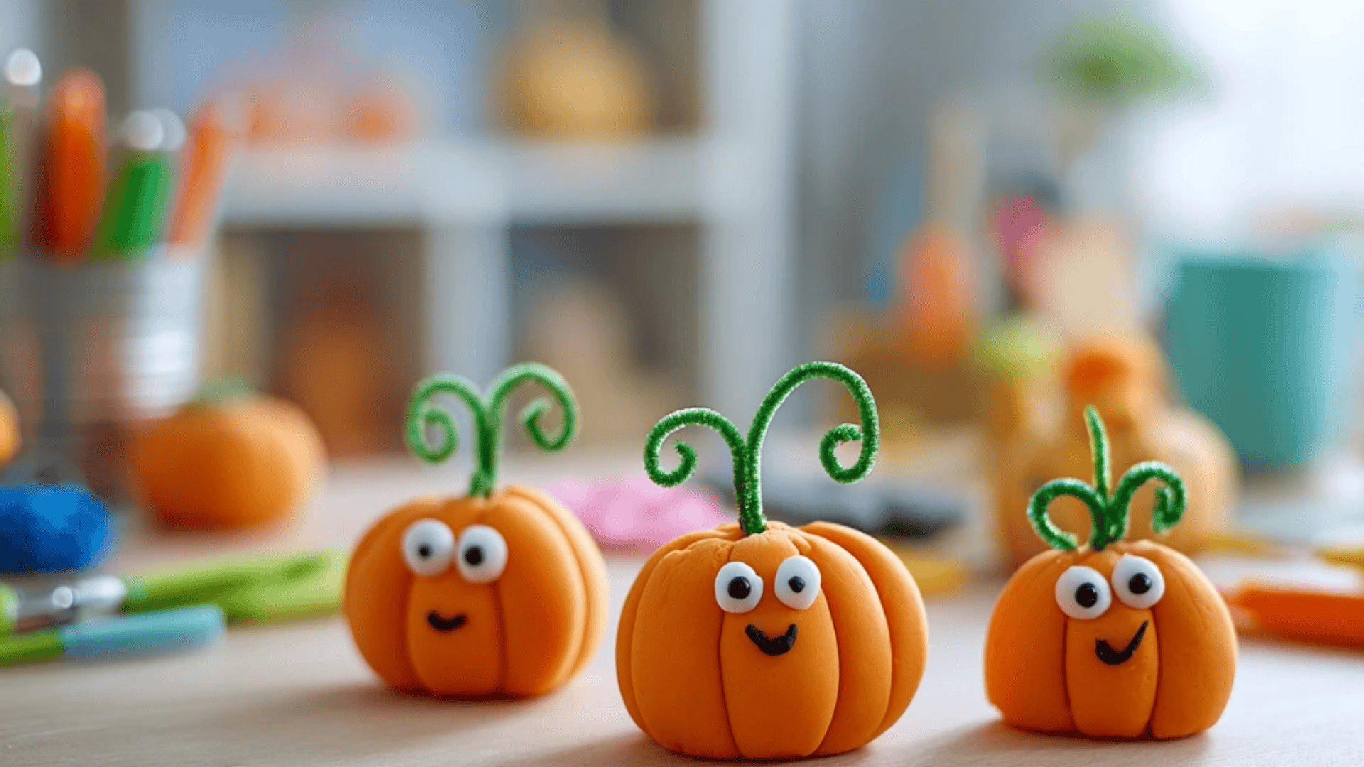 Pumpkin Playdough