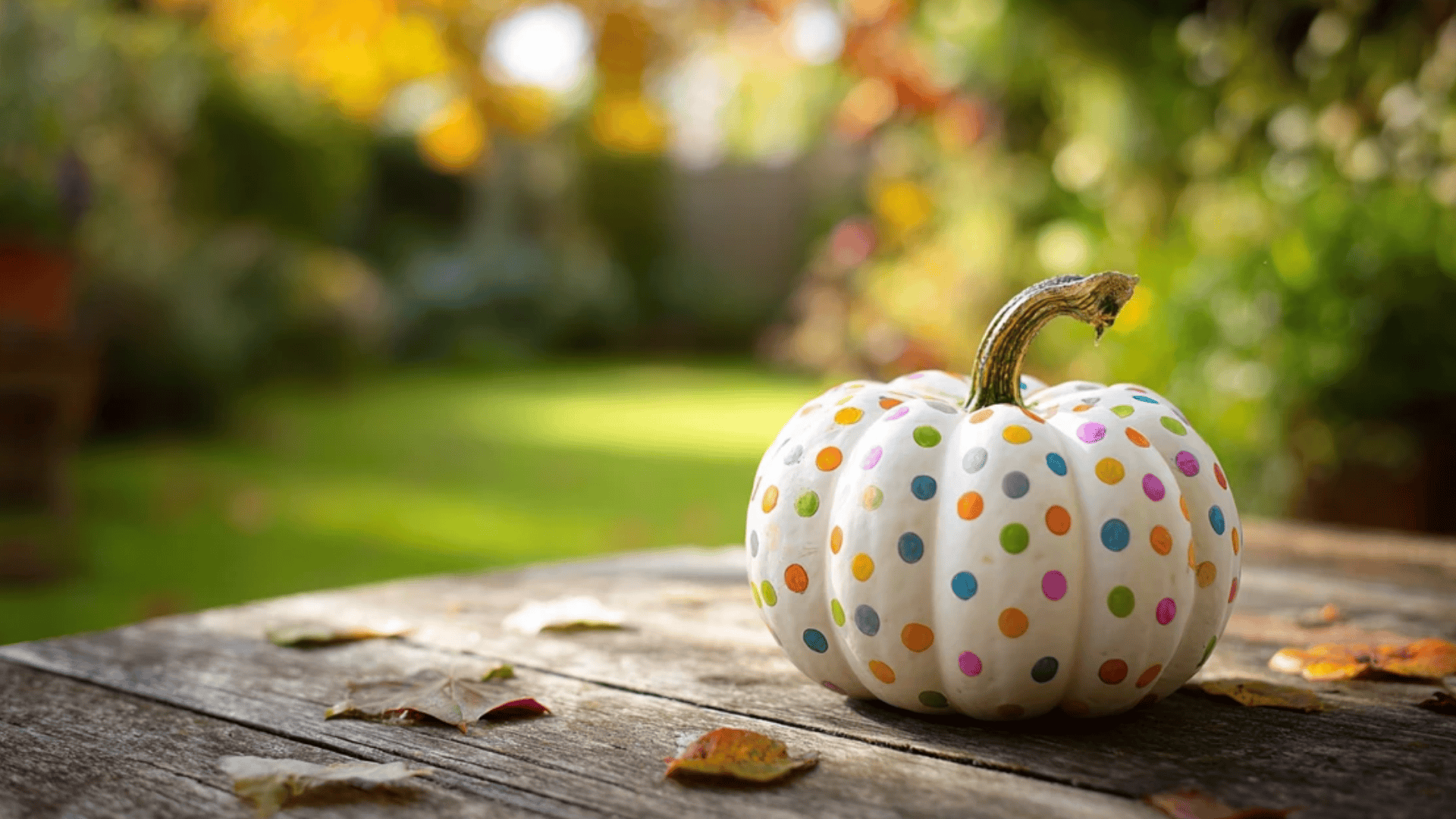 Polka-Dot Pumpkin
