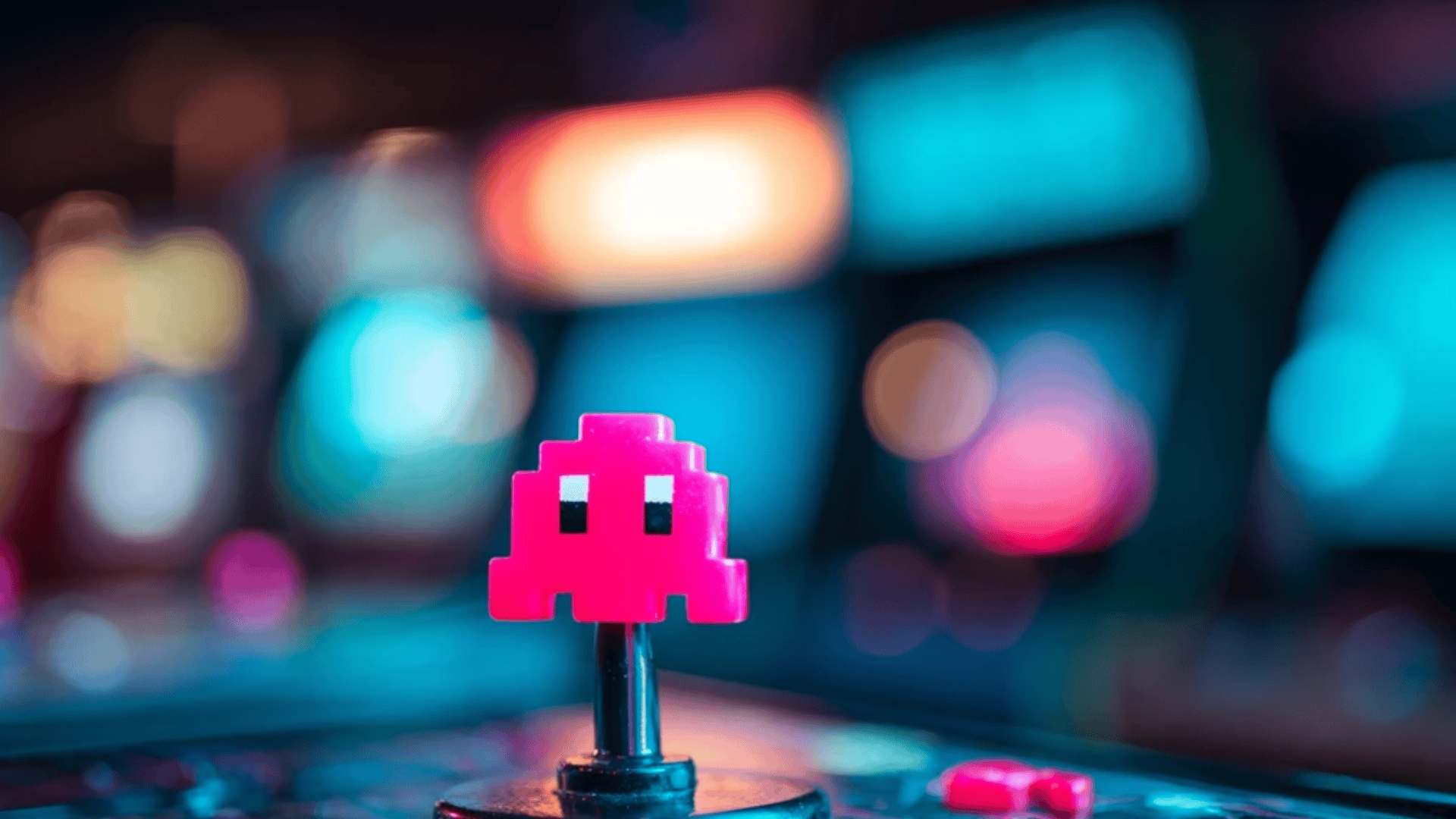 Retro 80s Neon Arcade