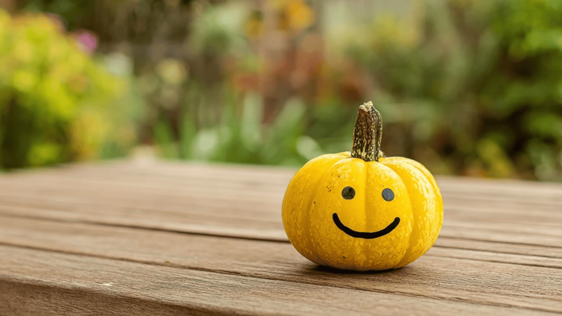 Smiling Emoji Face Pumpkin