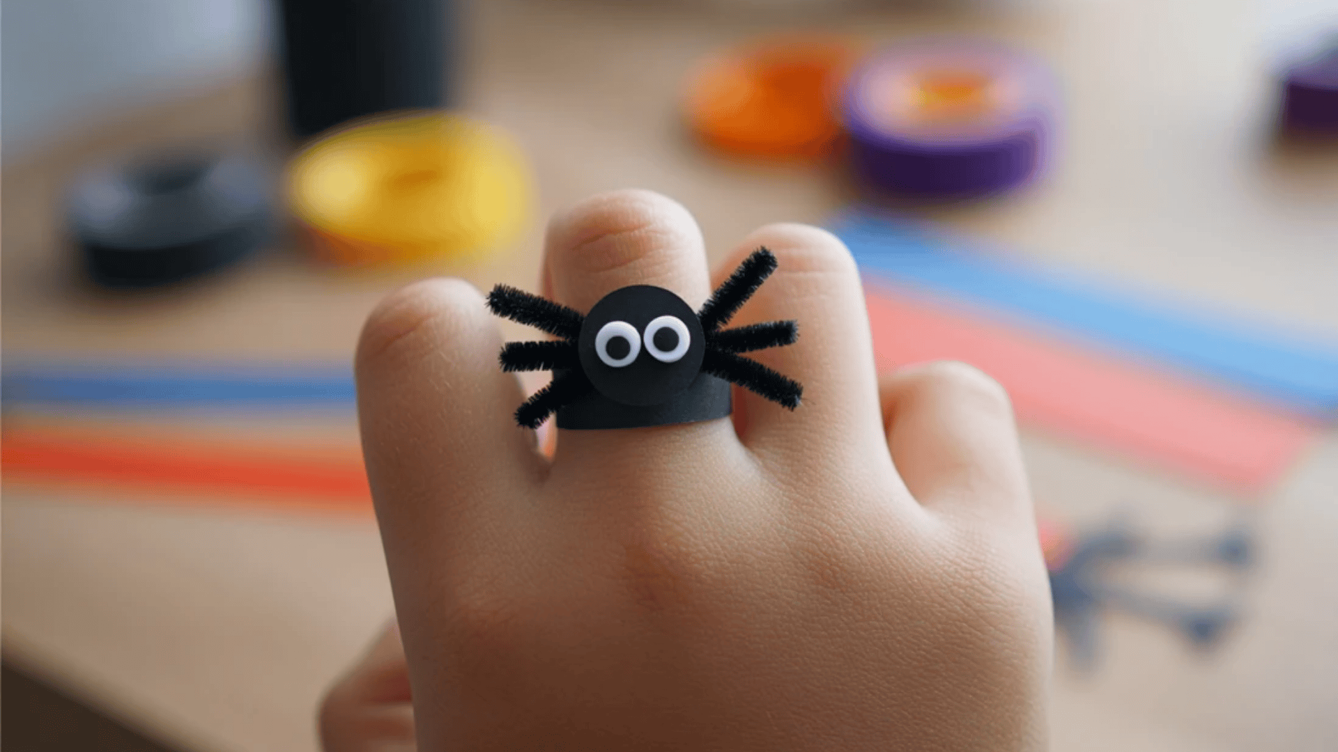 Paper Spider Ring