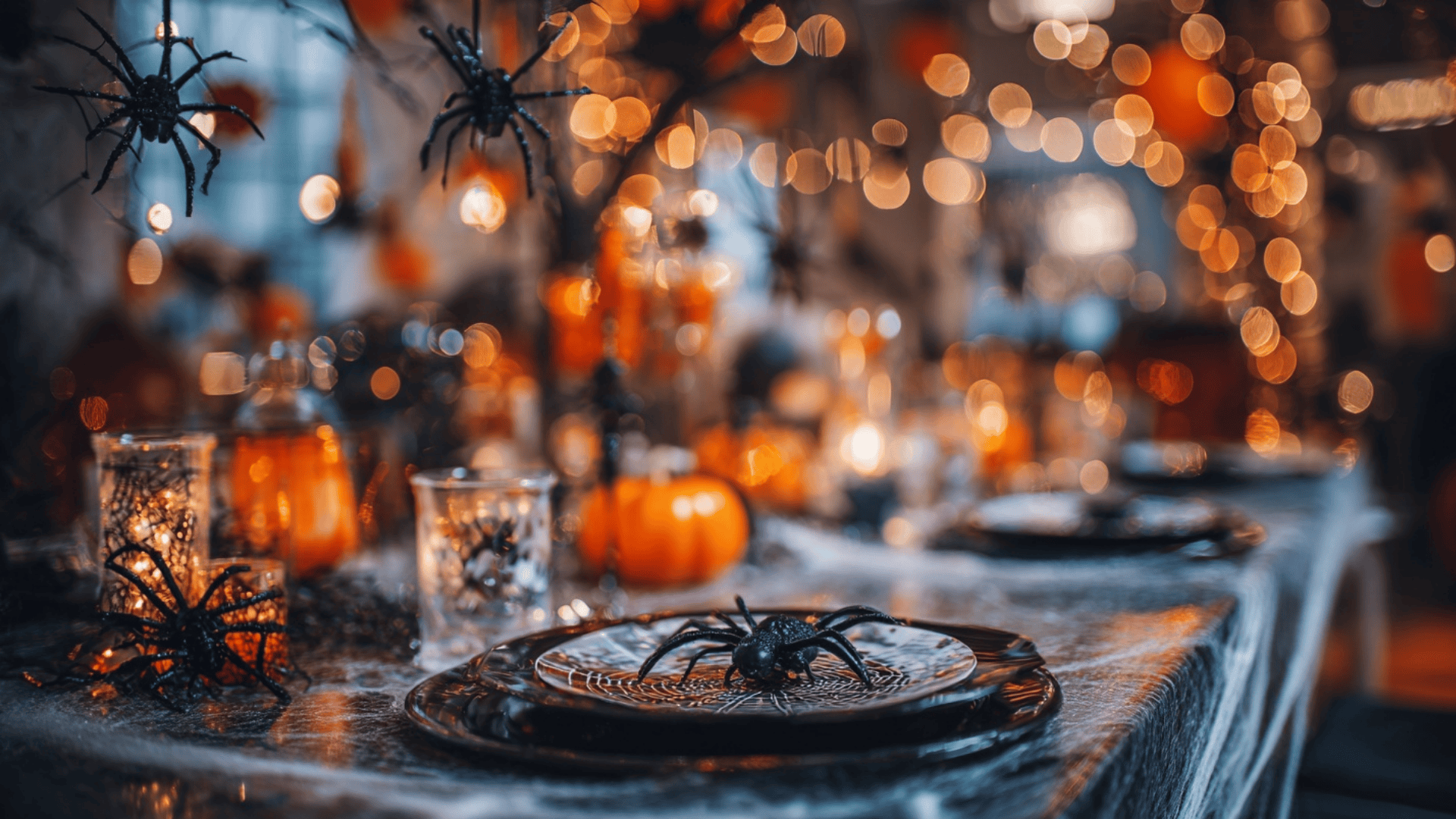 Spider Themed Halloween Party