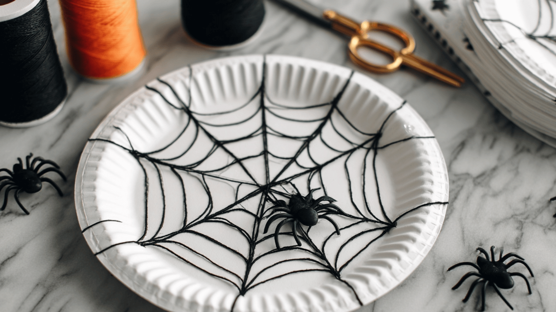 Spider Web Weaving Plate