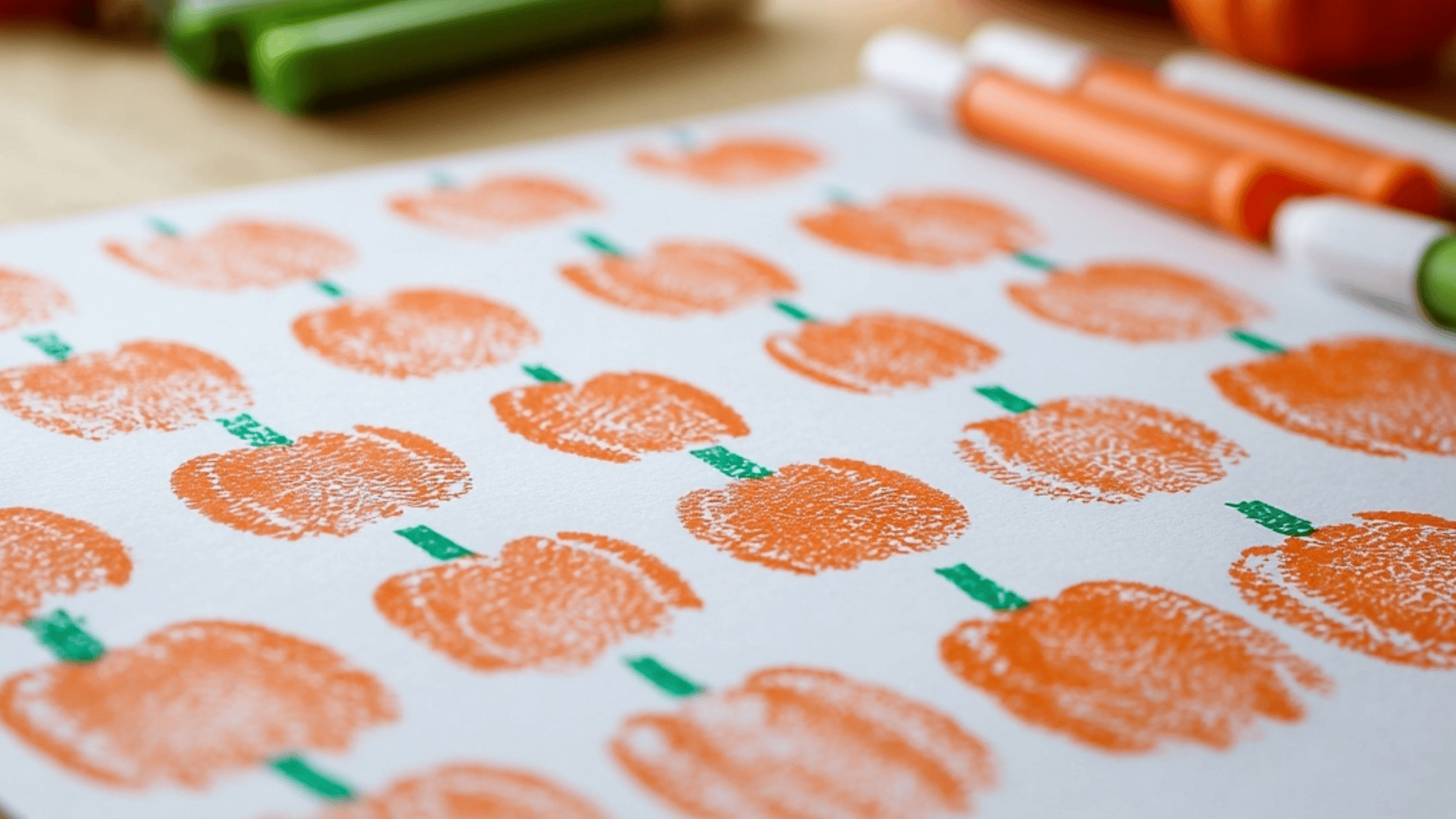 Thumbprint Pumpkin Patch