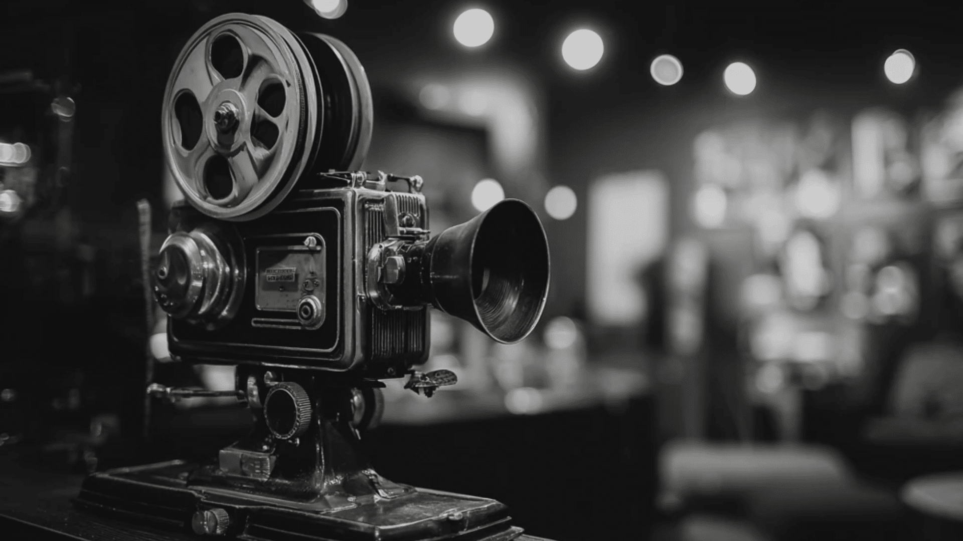 Vintage Noir Silent Film Set