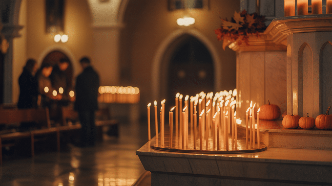 church and halloween