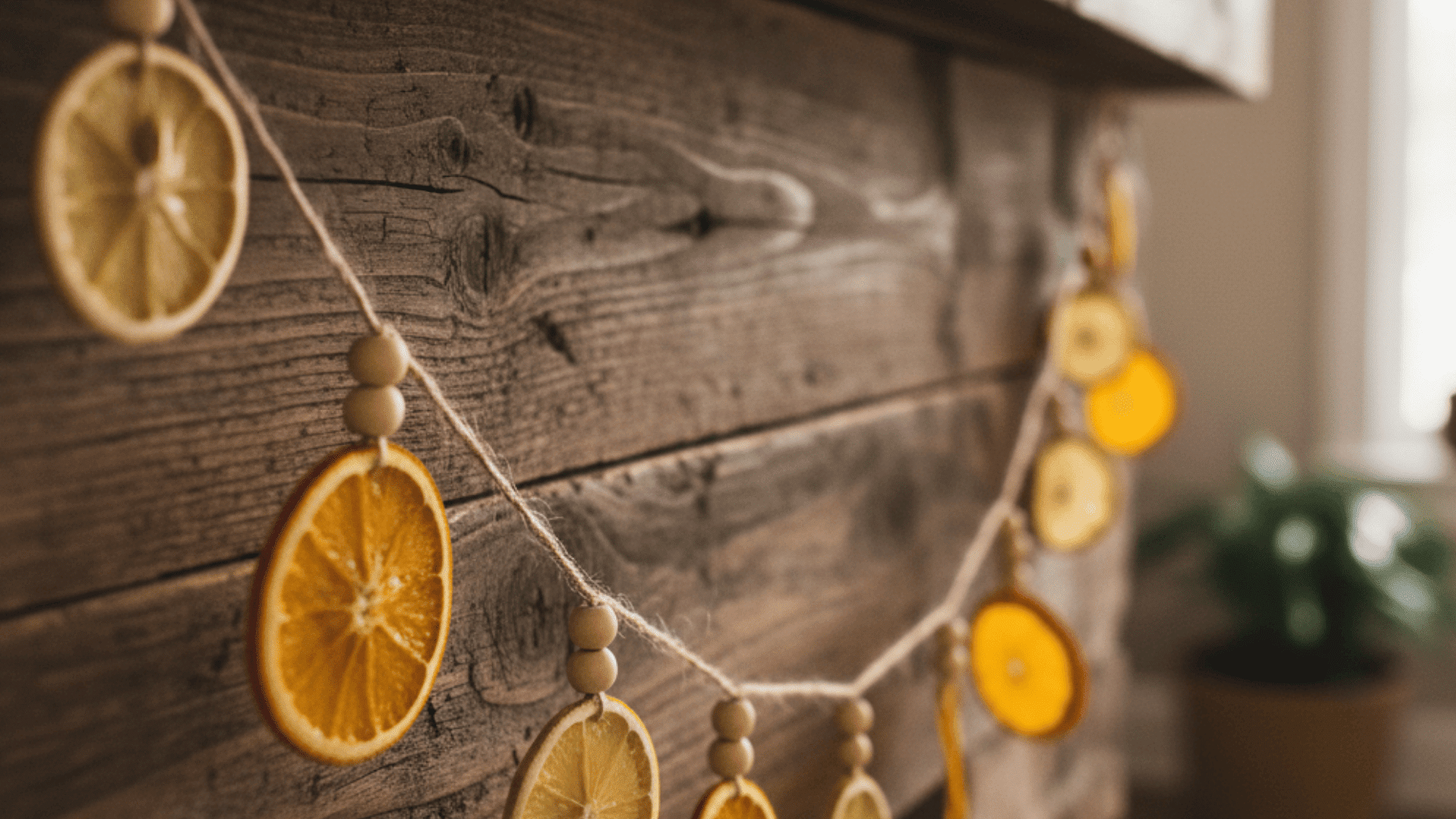 Dried Citrus Garland
