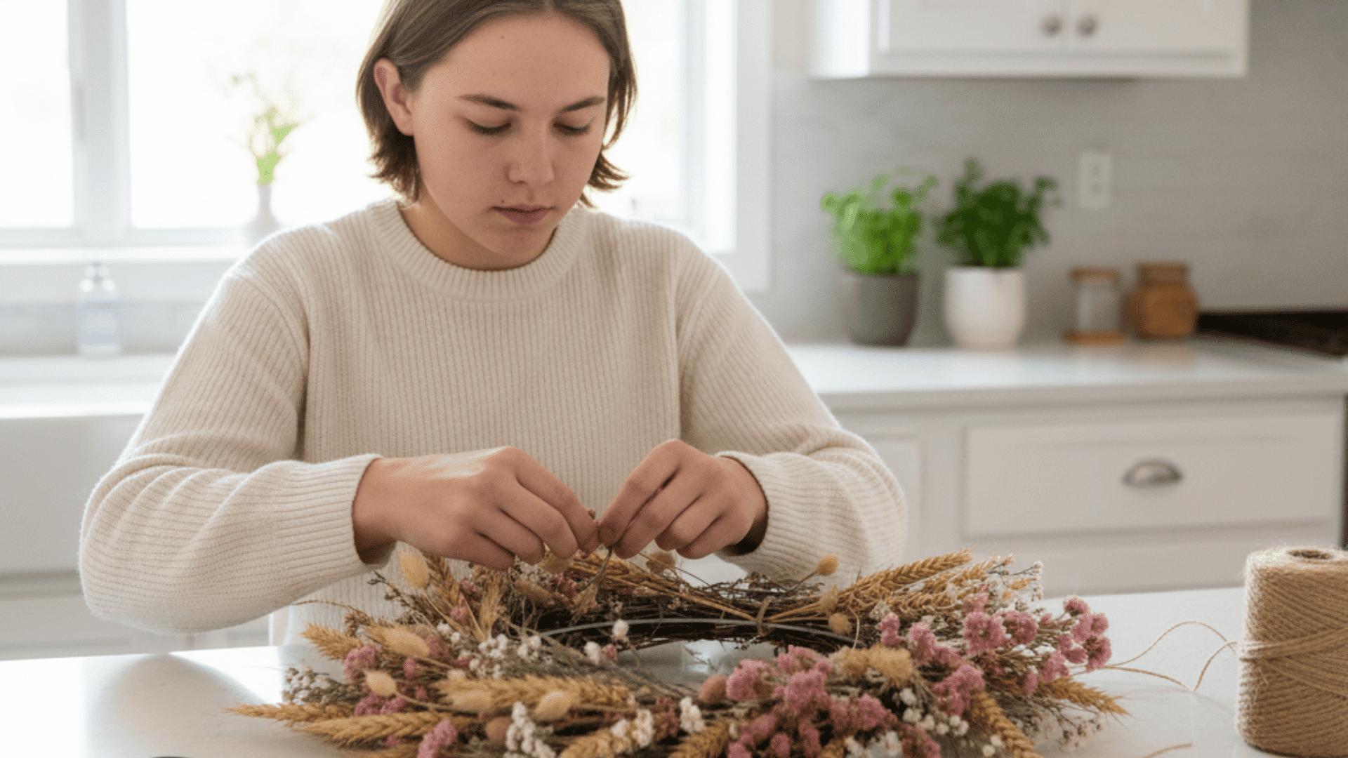 Dried Flower Wreath