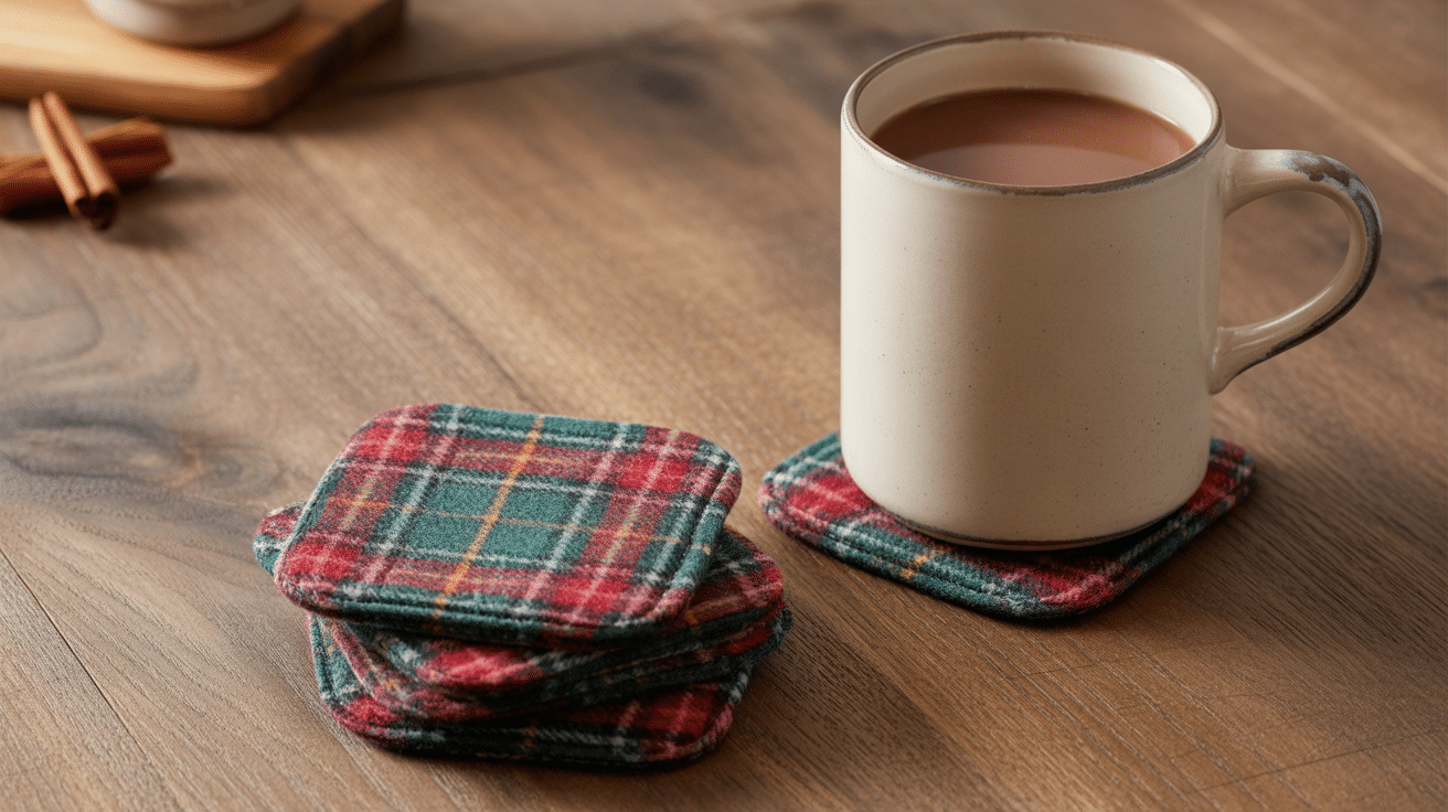 Flannel Coasters