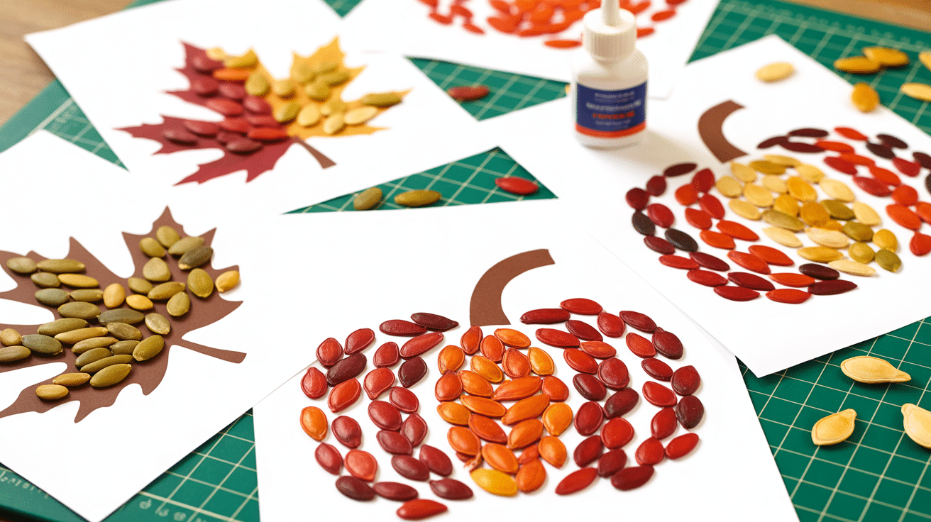 Pumpkin Seed Art
