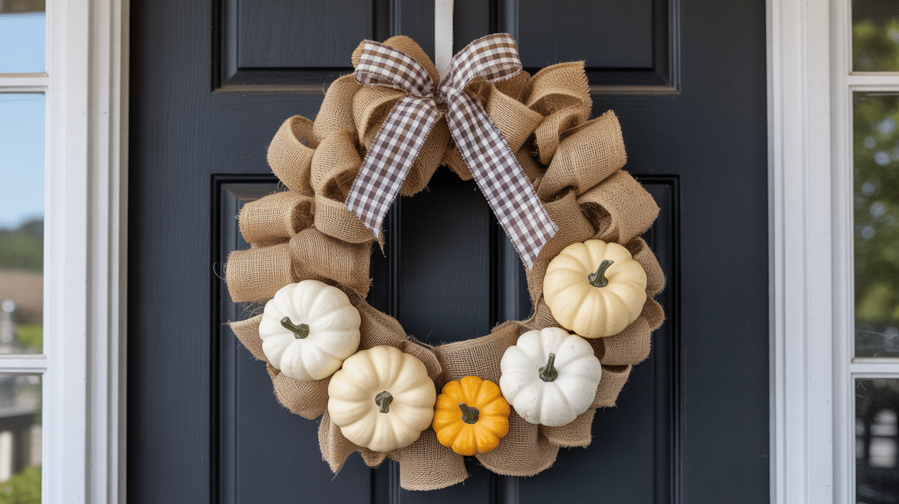 pumpkin wreath