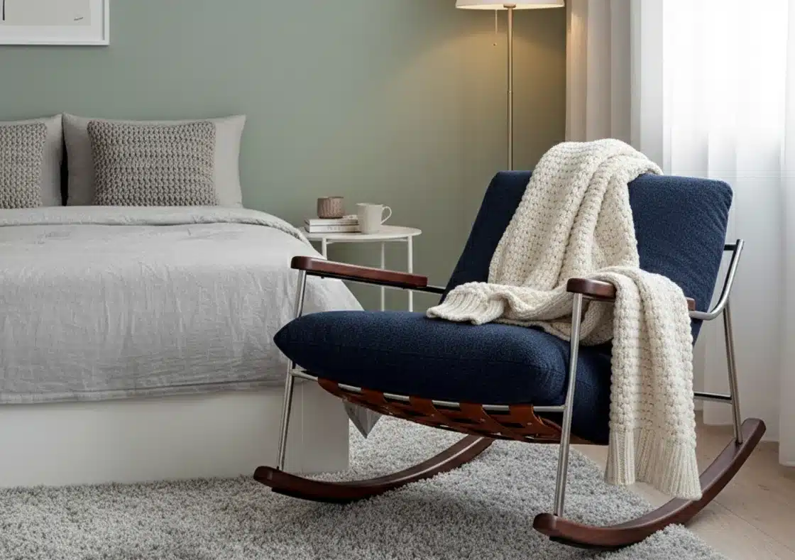 The Secret to Making a Rocking Chair Look Modern, Not “Country”