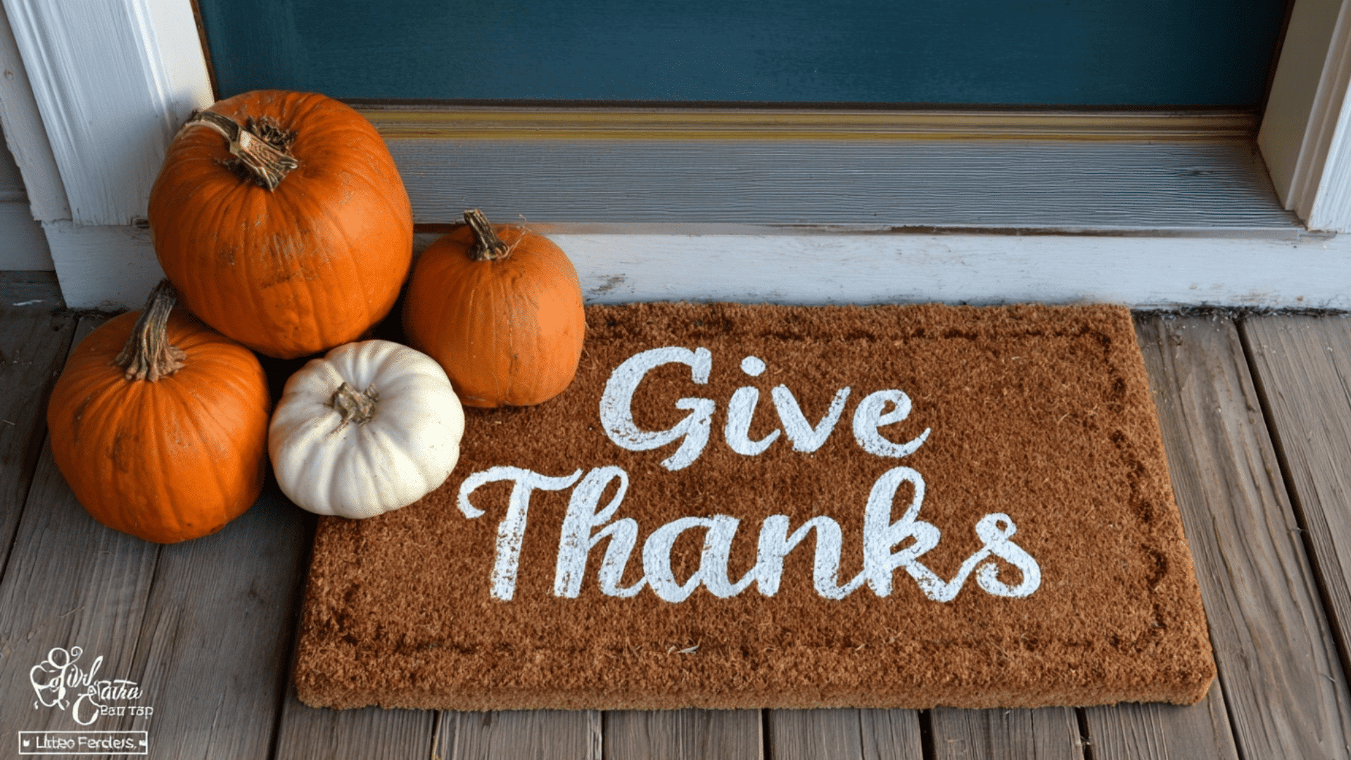 Chalkboard Welcome Mat