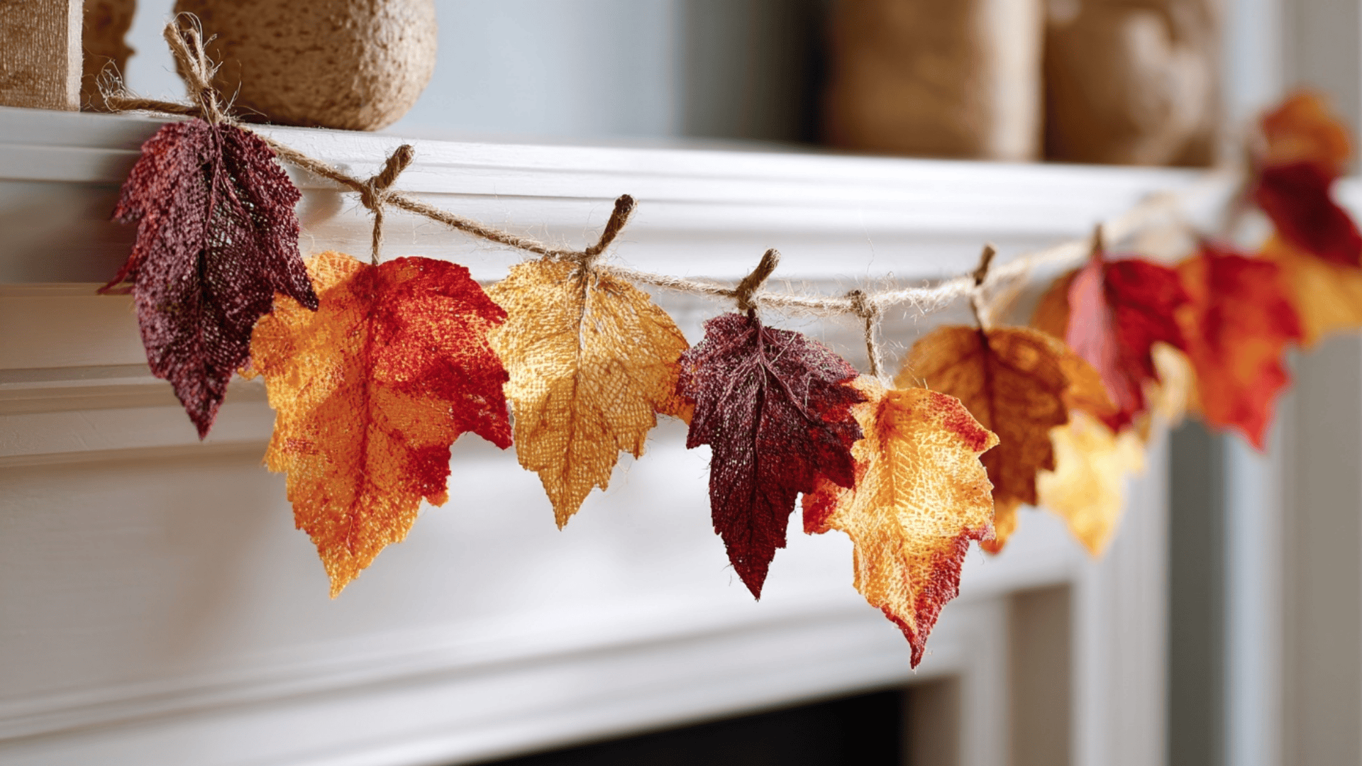 Foraged Leaf Garland