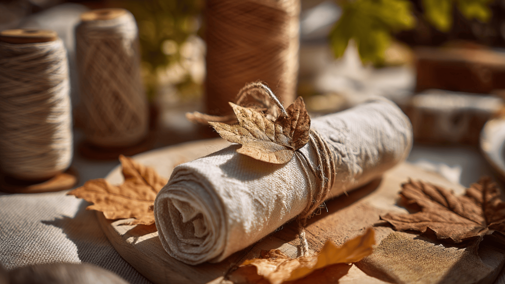 _Leaf Napkin Rings