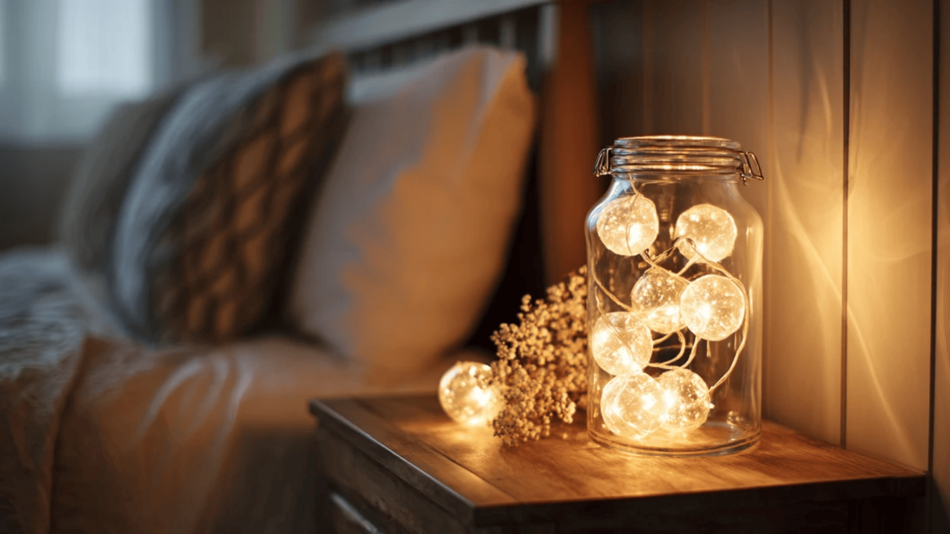 Mini Globe Fairy Light Jar