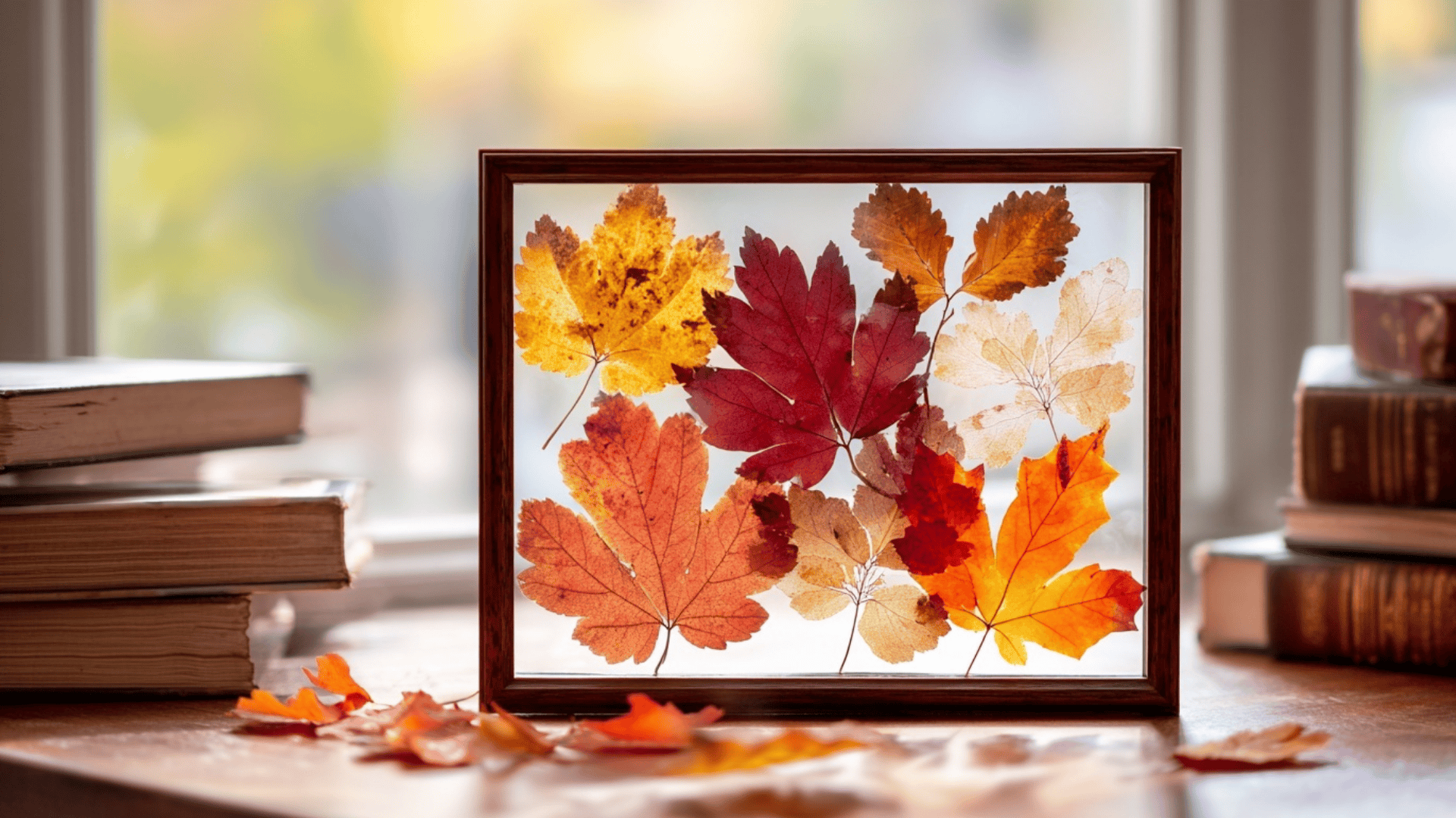 Pressed-Leaf Frame Art