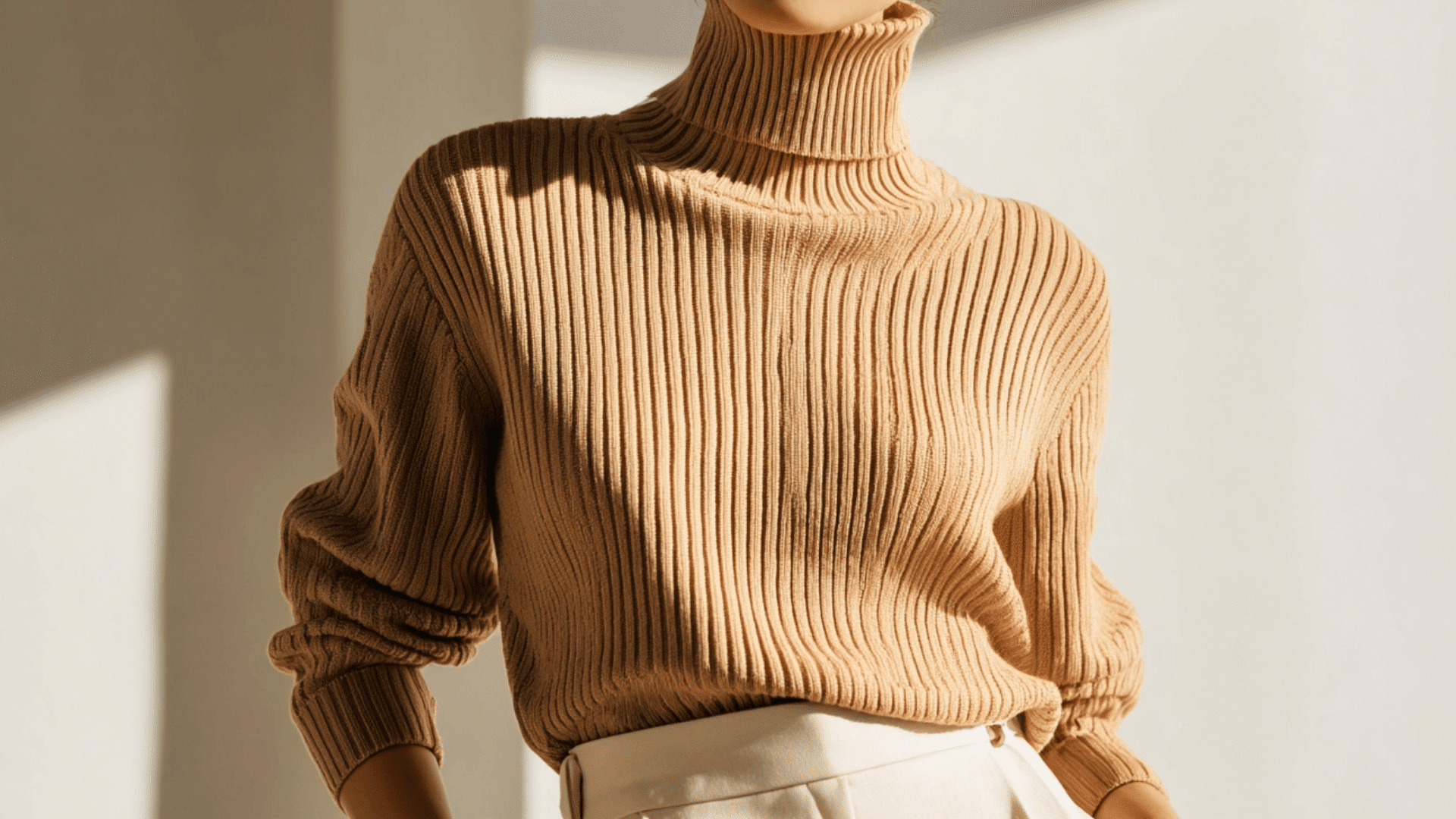 Ribbed Turtleneck