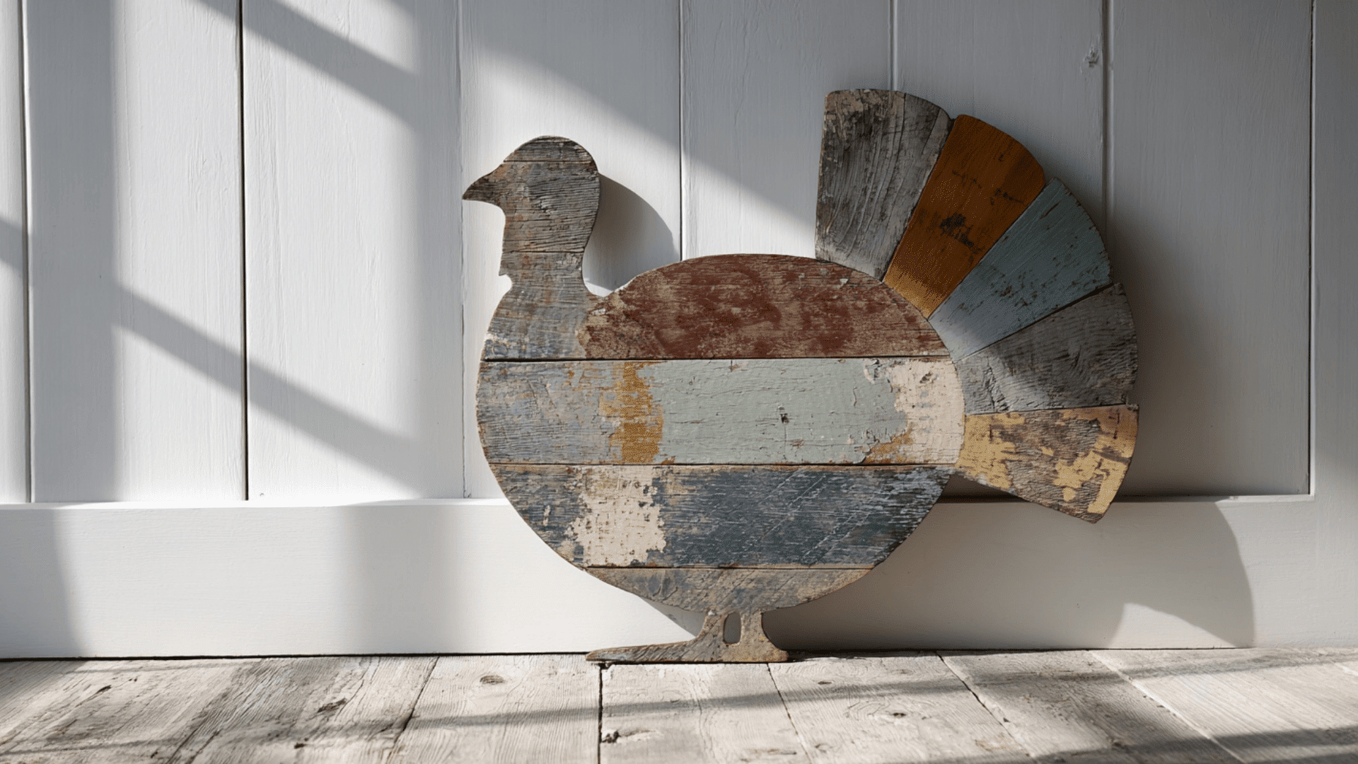 Scrap Wood Turkey Silhouette