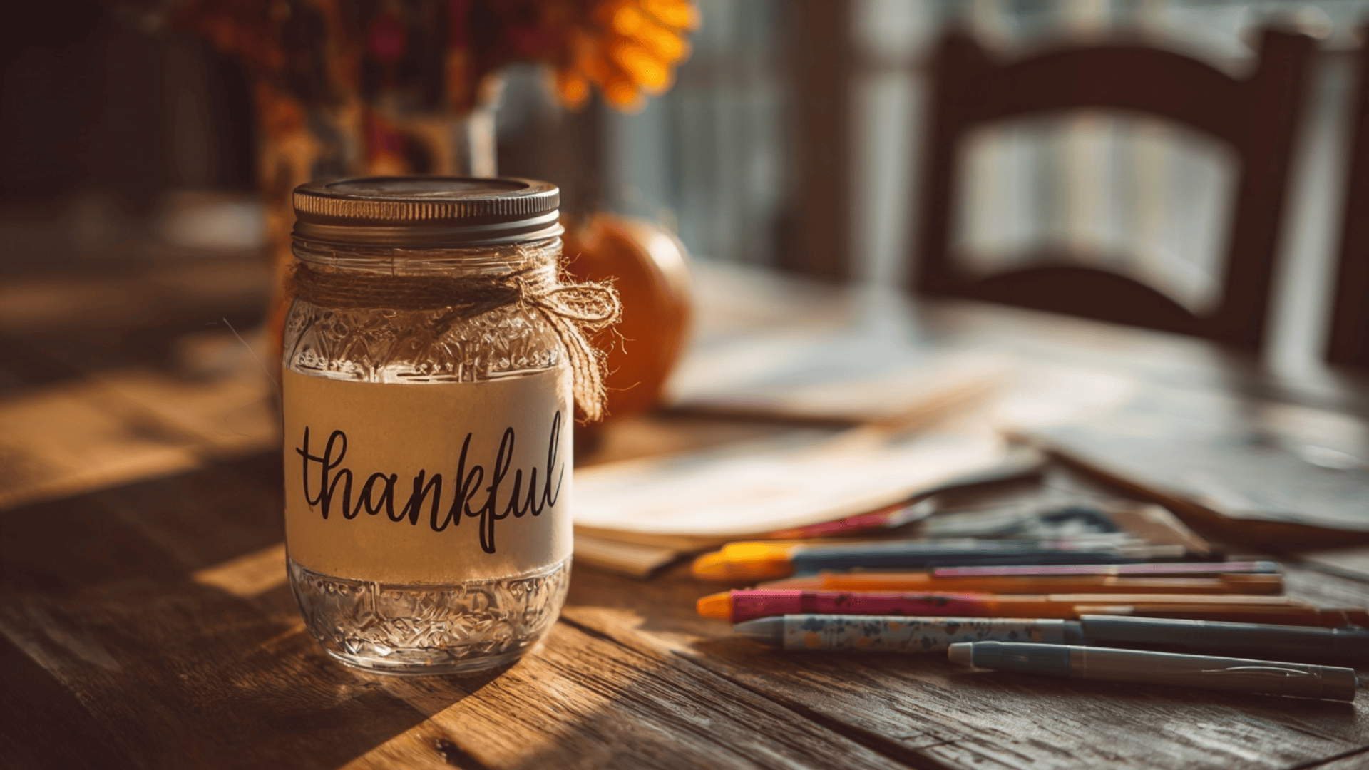 Thanksgiving Gratitude Jar