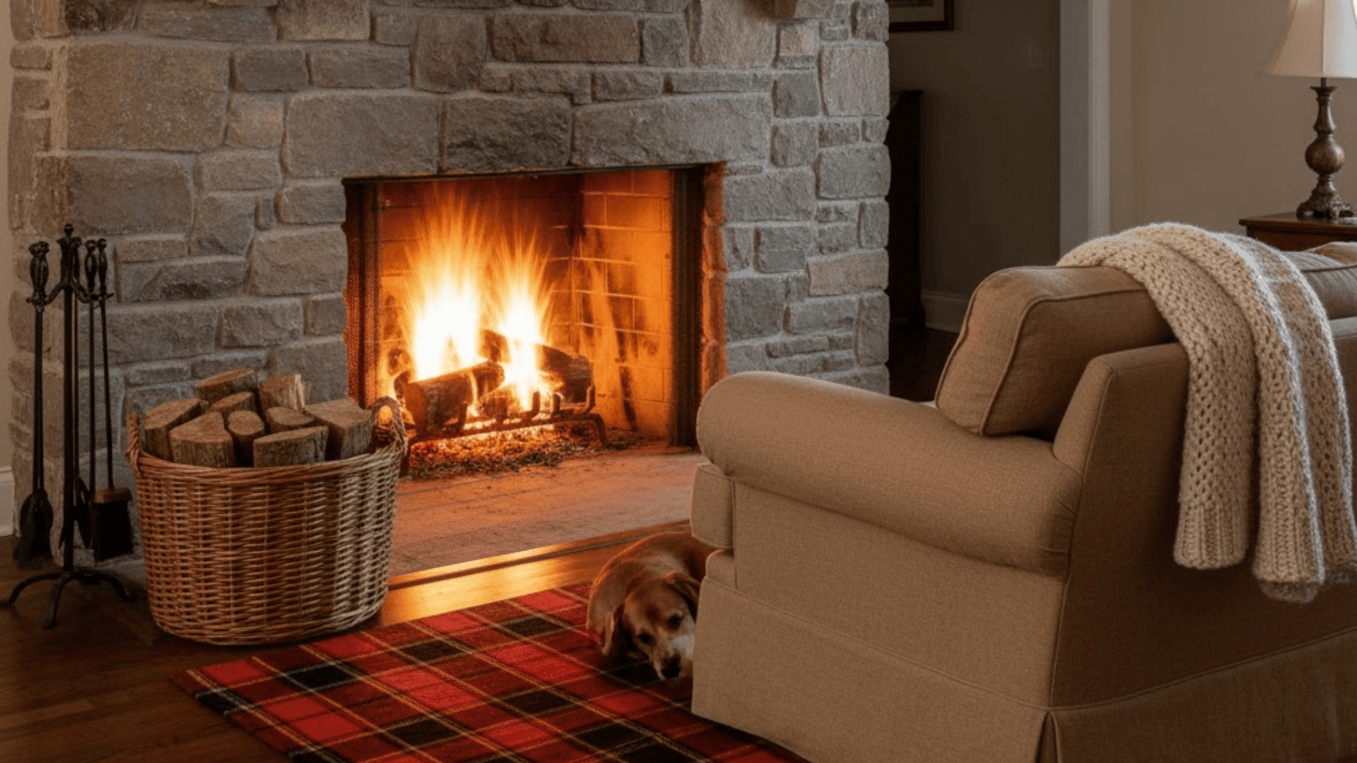 Wood-Burning Hearth Focus