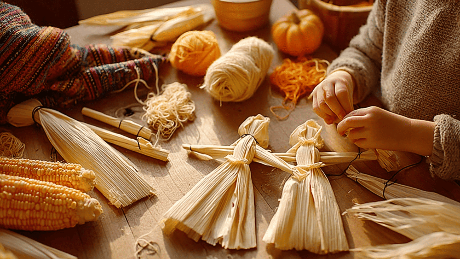 corn husk dolls