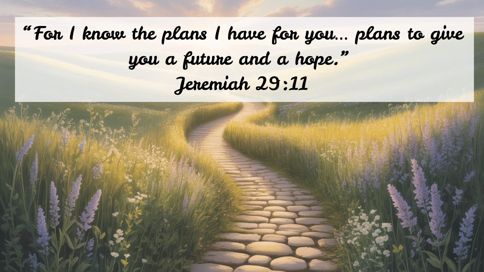 Hope and Future Prayer