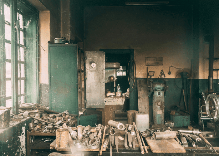 Tools in a Home Workshop