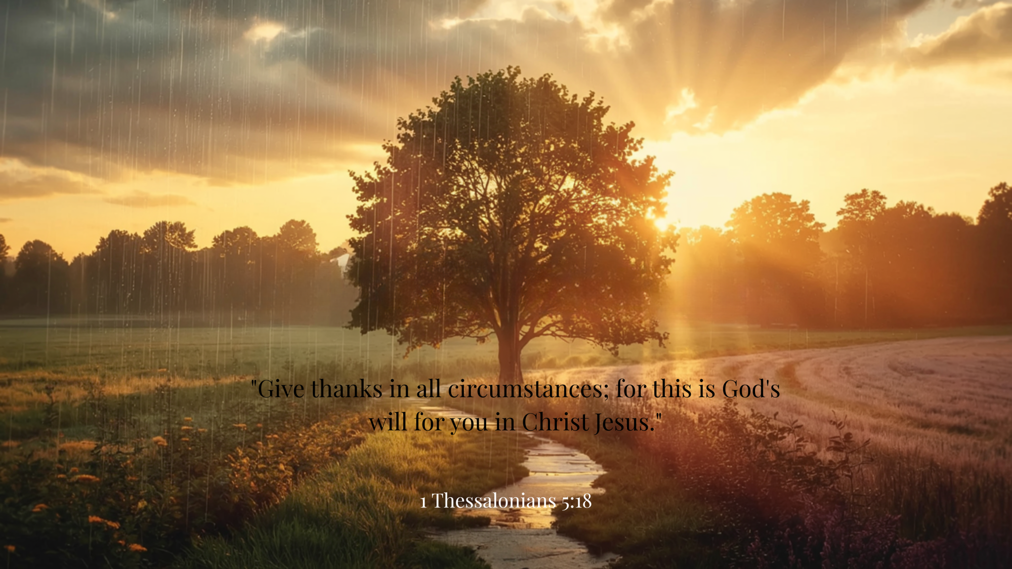 1 Thessalonians 518