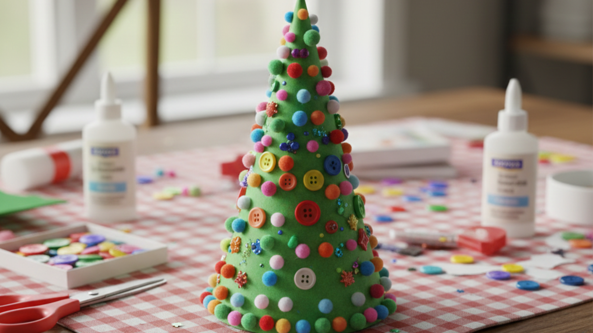 Christmas Tree Cone Craft