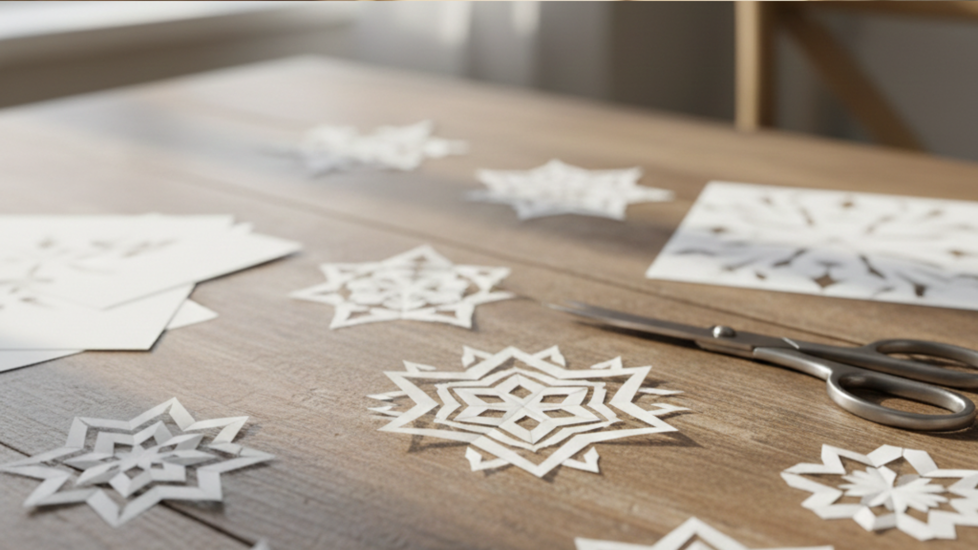 Christmas paper snow flake