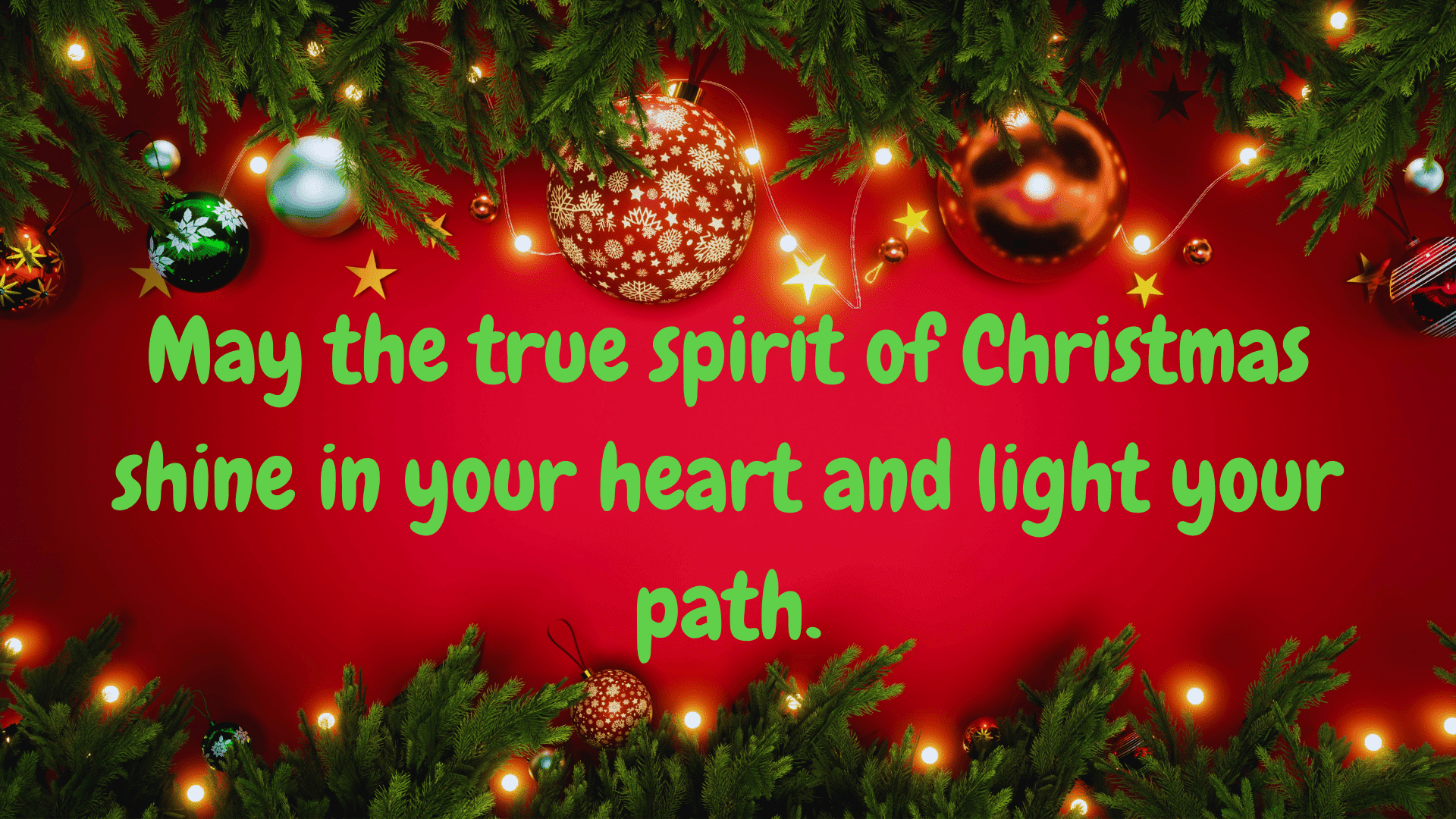 Uplifting Christmas and New Year Wishes