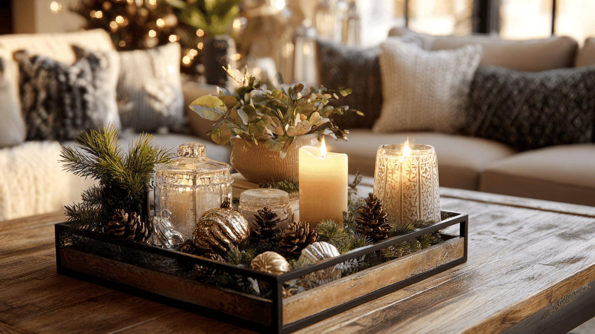 christmas coffee table