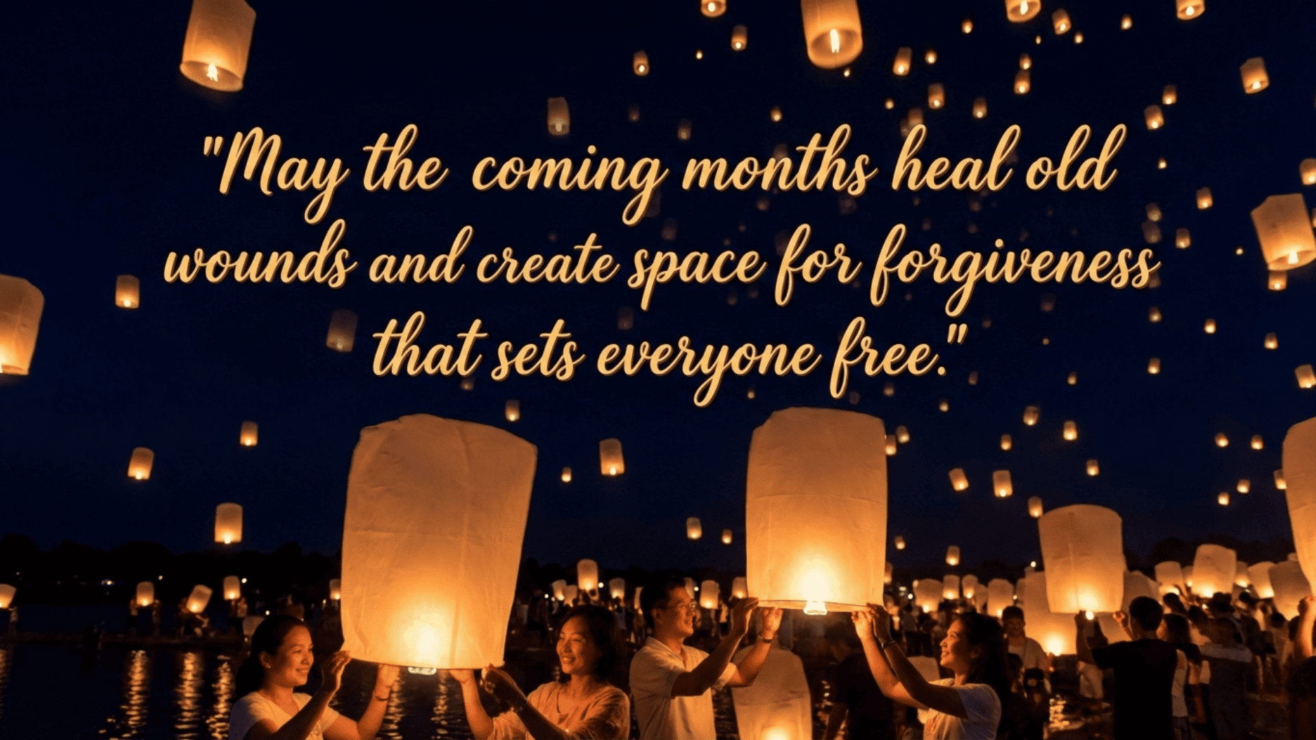 heartfelt new year blessings for family