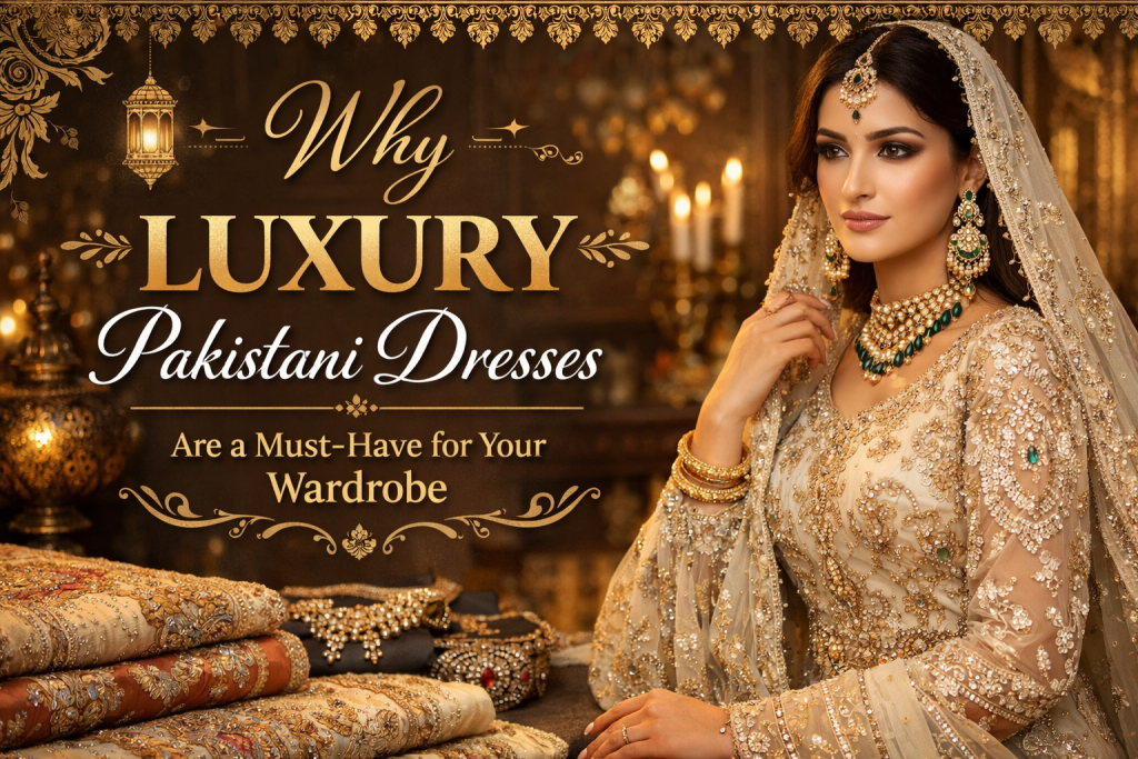 Why Luxury Pakistani Dresses Are a Must-Have for Your Wardrobe
