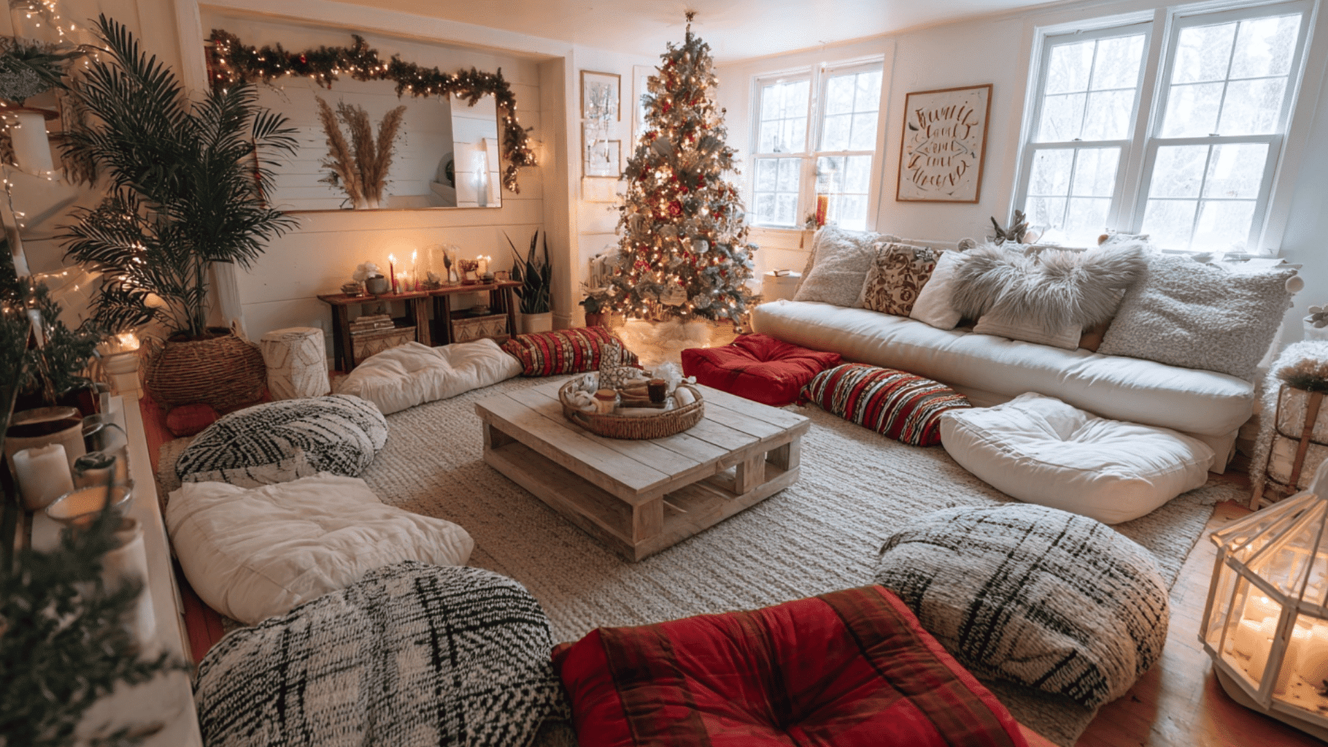 oversized floor pillows