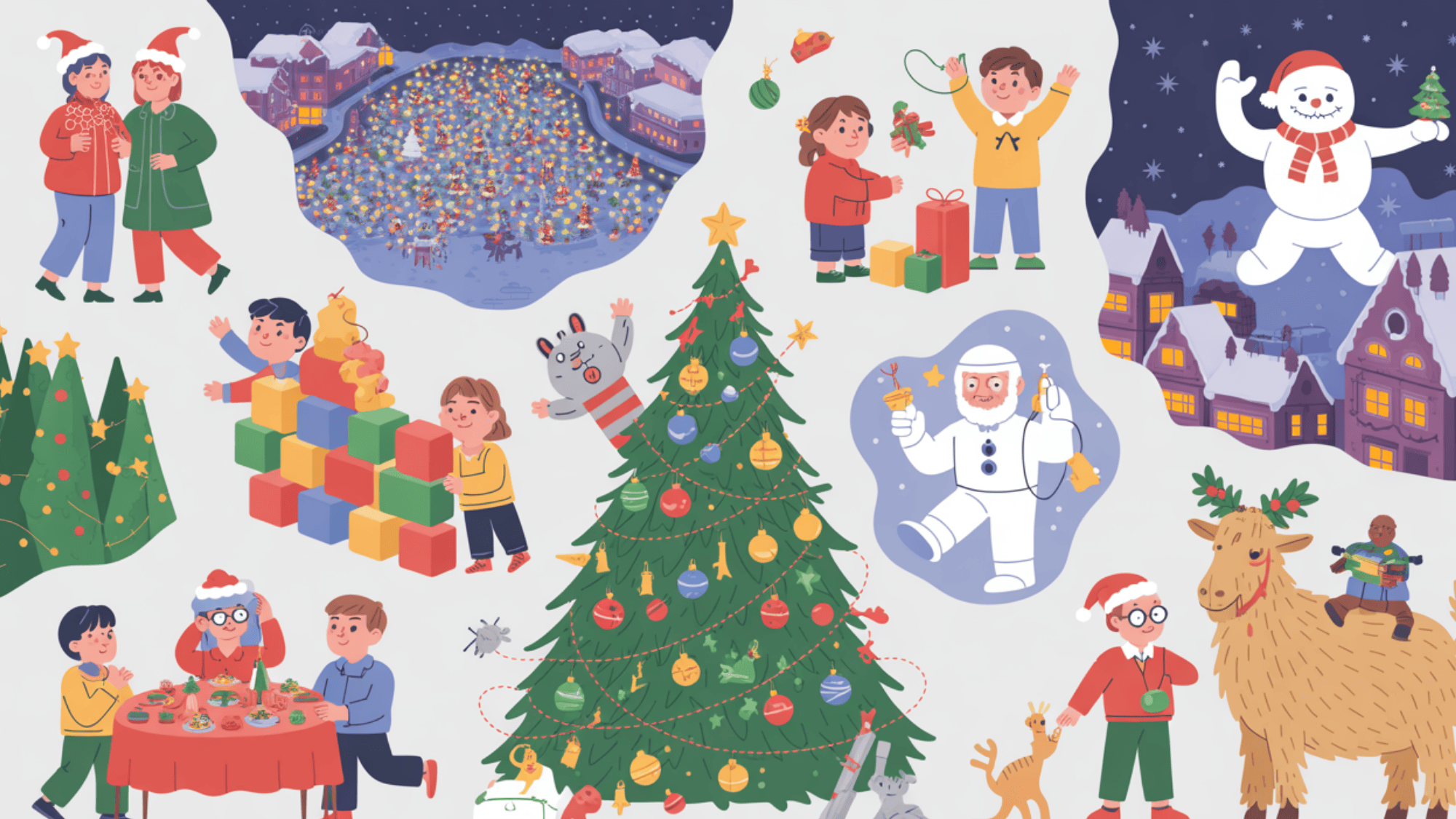 weird wacky christmas