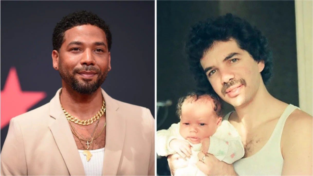 Jussie Smollett (left),Joel Smollett (right)
