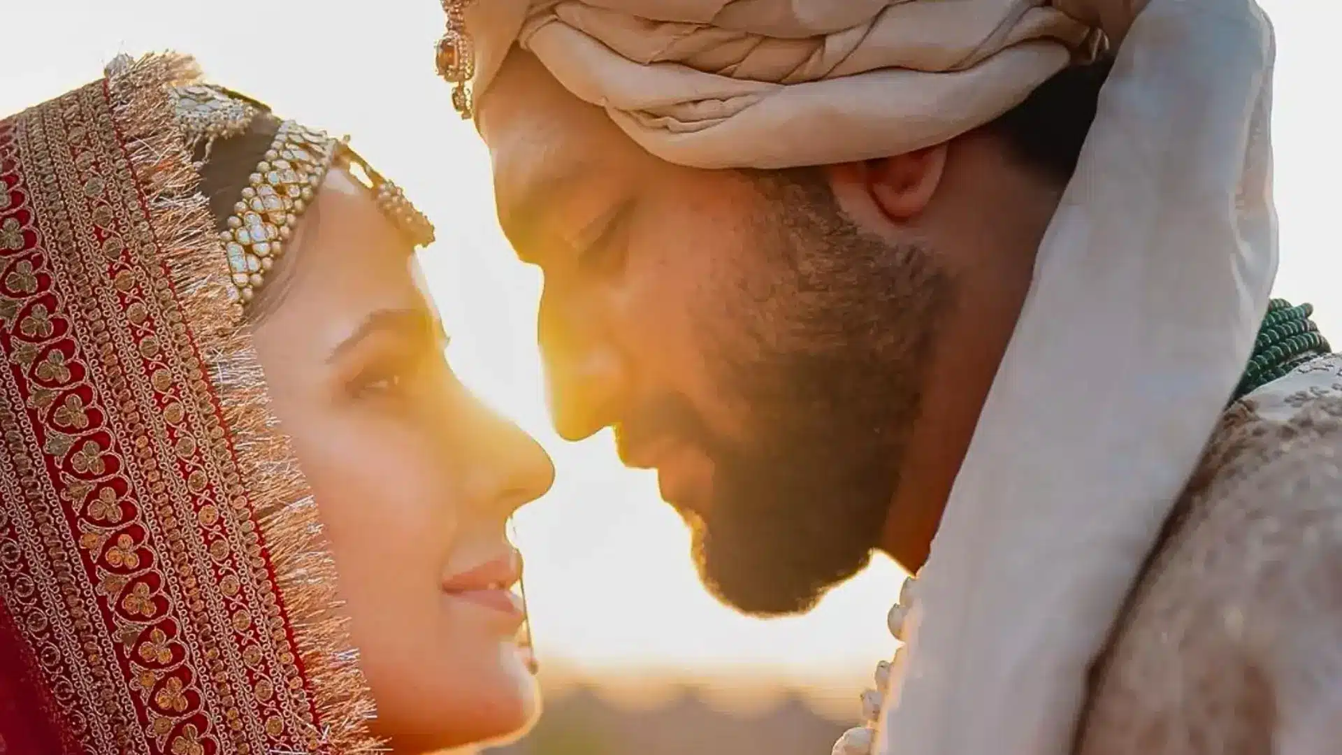 Katrina Kaif and Vicky Kaushal's intimate wedding moment