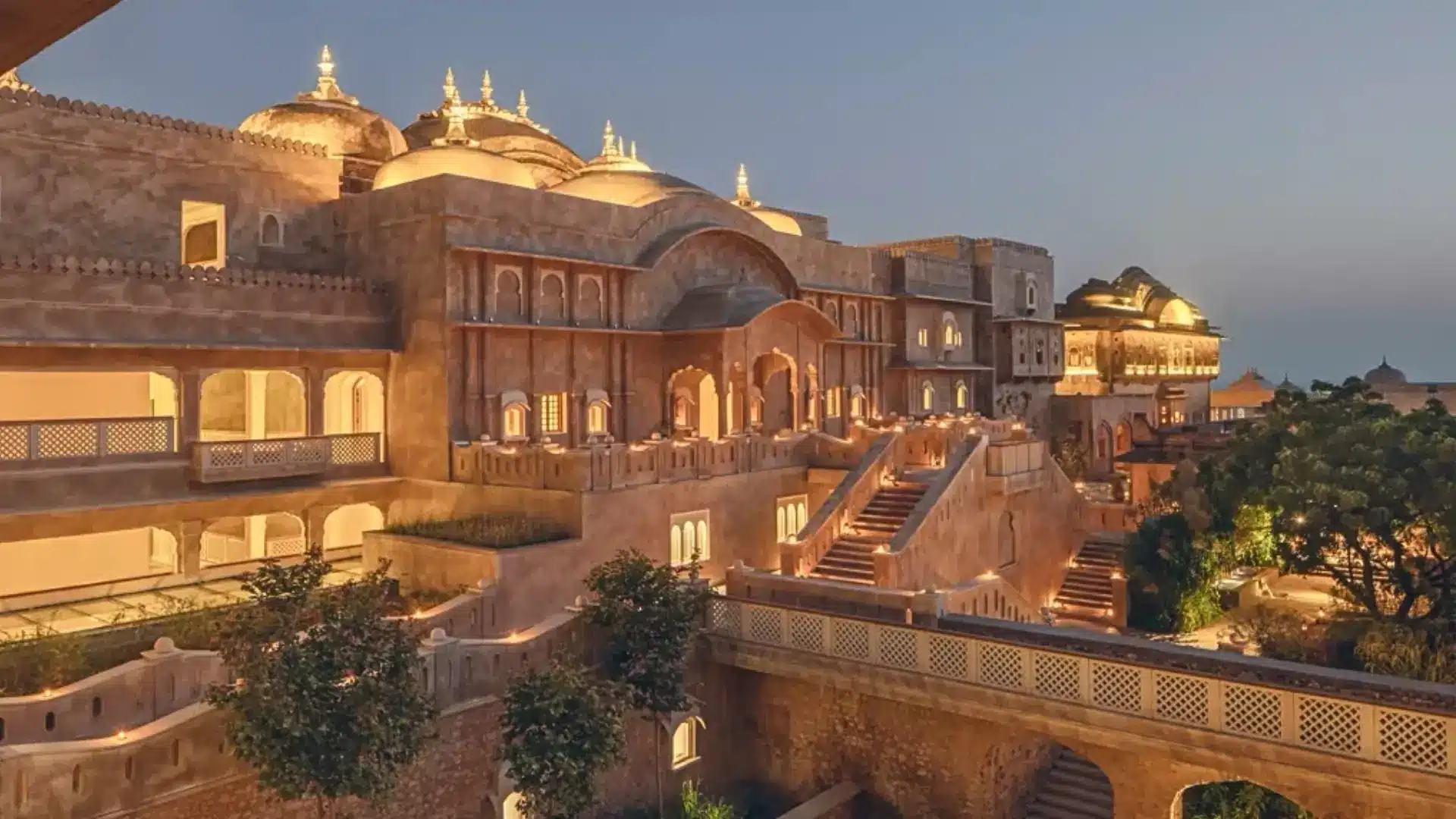 Wedding venue at Six Senses Fort Barwara, where Katrina Kaif and Vicky Kaushal tied the knot.