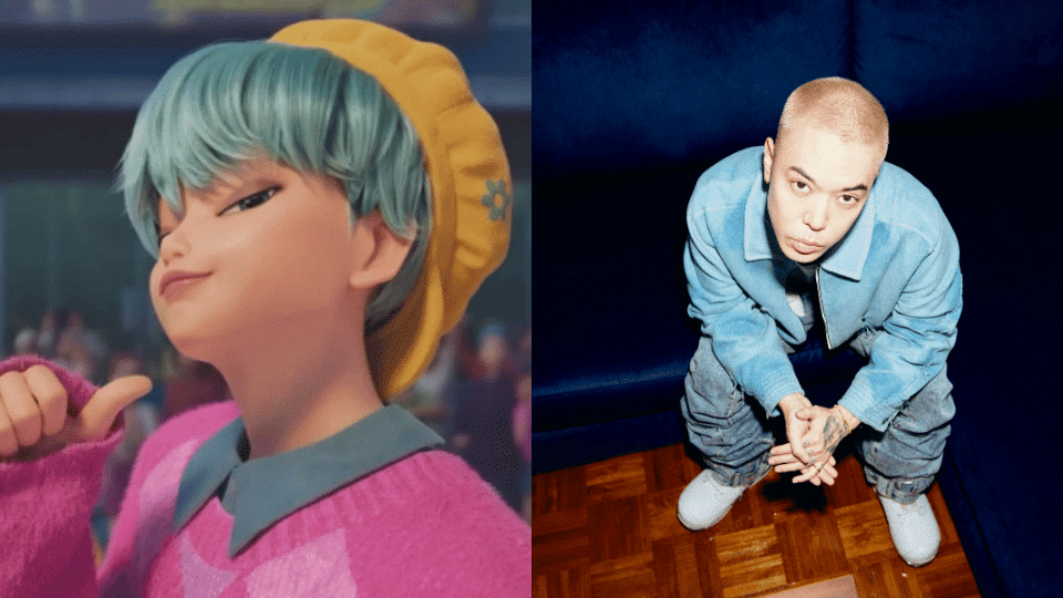Baby with his voice actor and singing voice artist