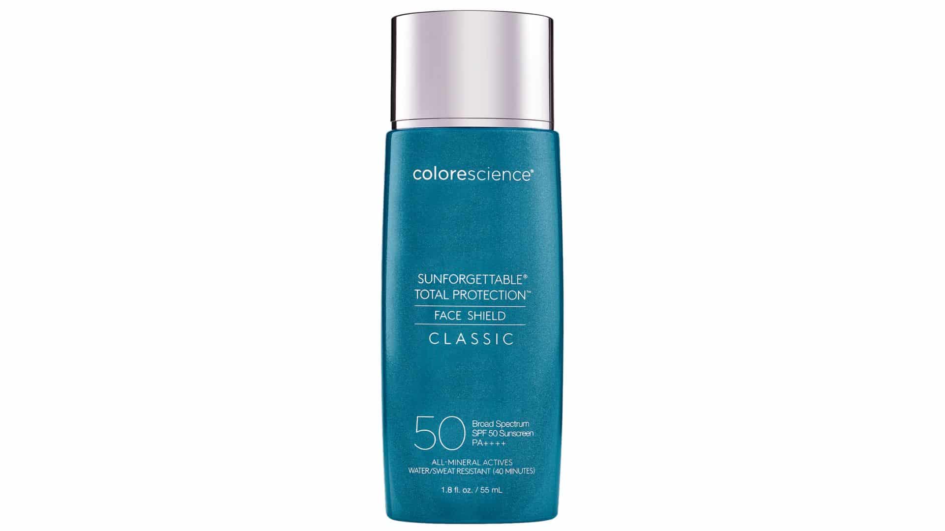 Colorescience Sunforgettable Total Protection Face Shield Classic SPF 50 mineral sunscreen