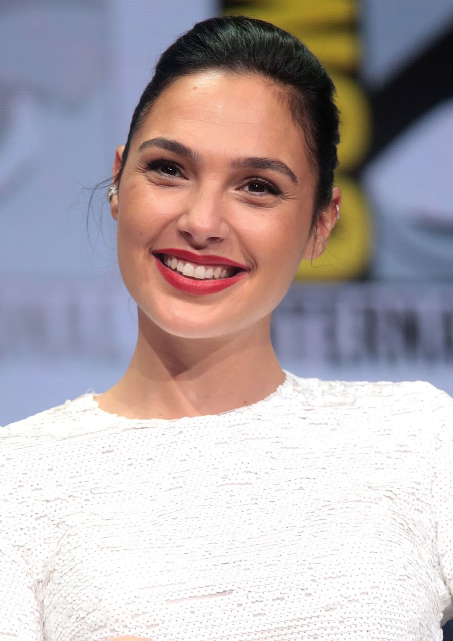 Gal Gadot at San Diego Comic-Con, Israeli Jewish actress and former Miss Israel widely recognized for her role as Wonder Woman (1)