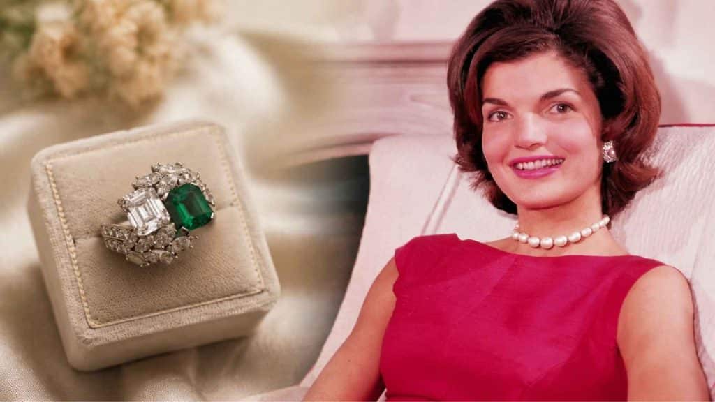 Jacky Kennedy's JFK Engagement Ring