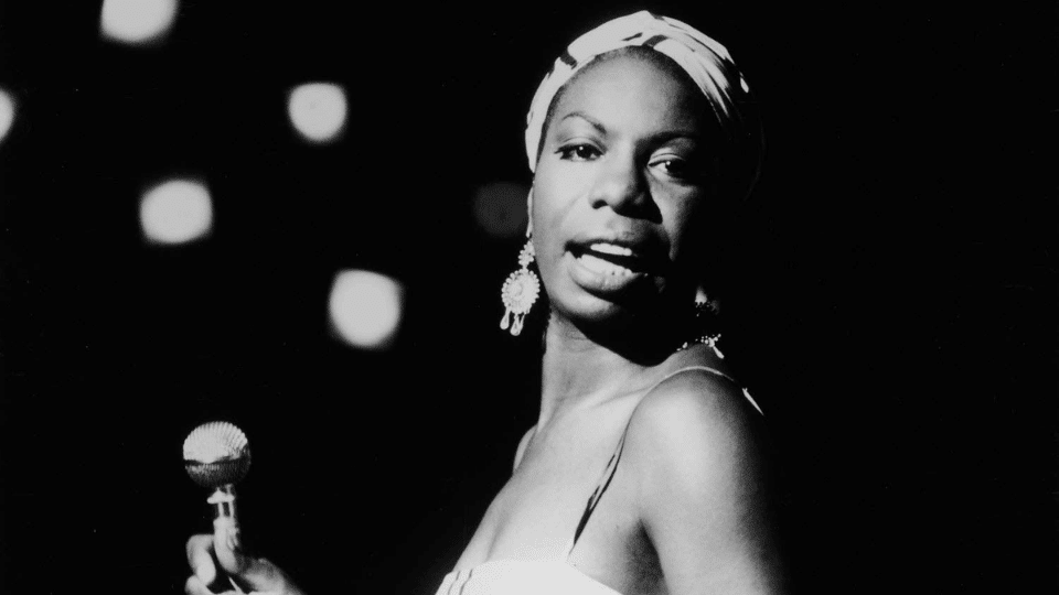 Nina Simone performing her song live