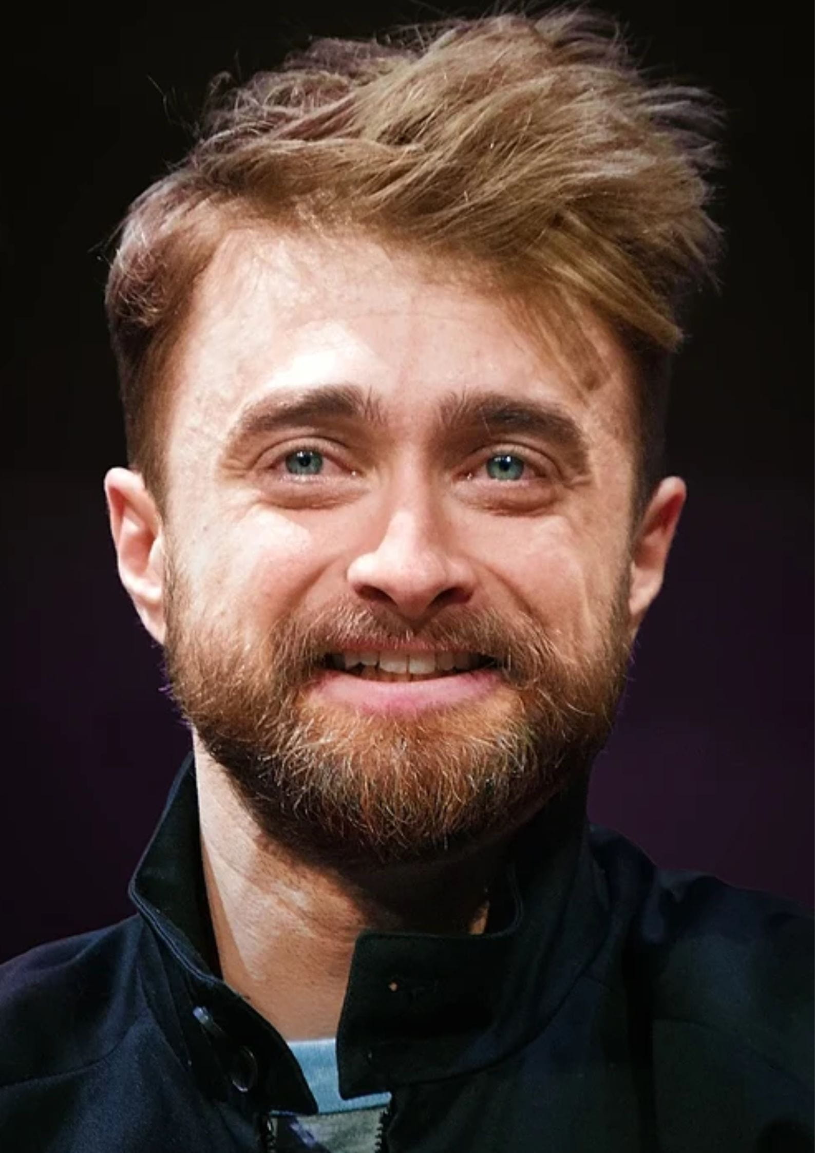 Portrait photograph of Daniel Radcliffe, British Jewish actor best known for the Harry Potter film series who later pursued diverse stage and film roles (1)
