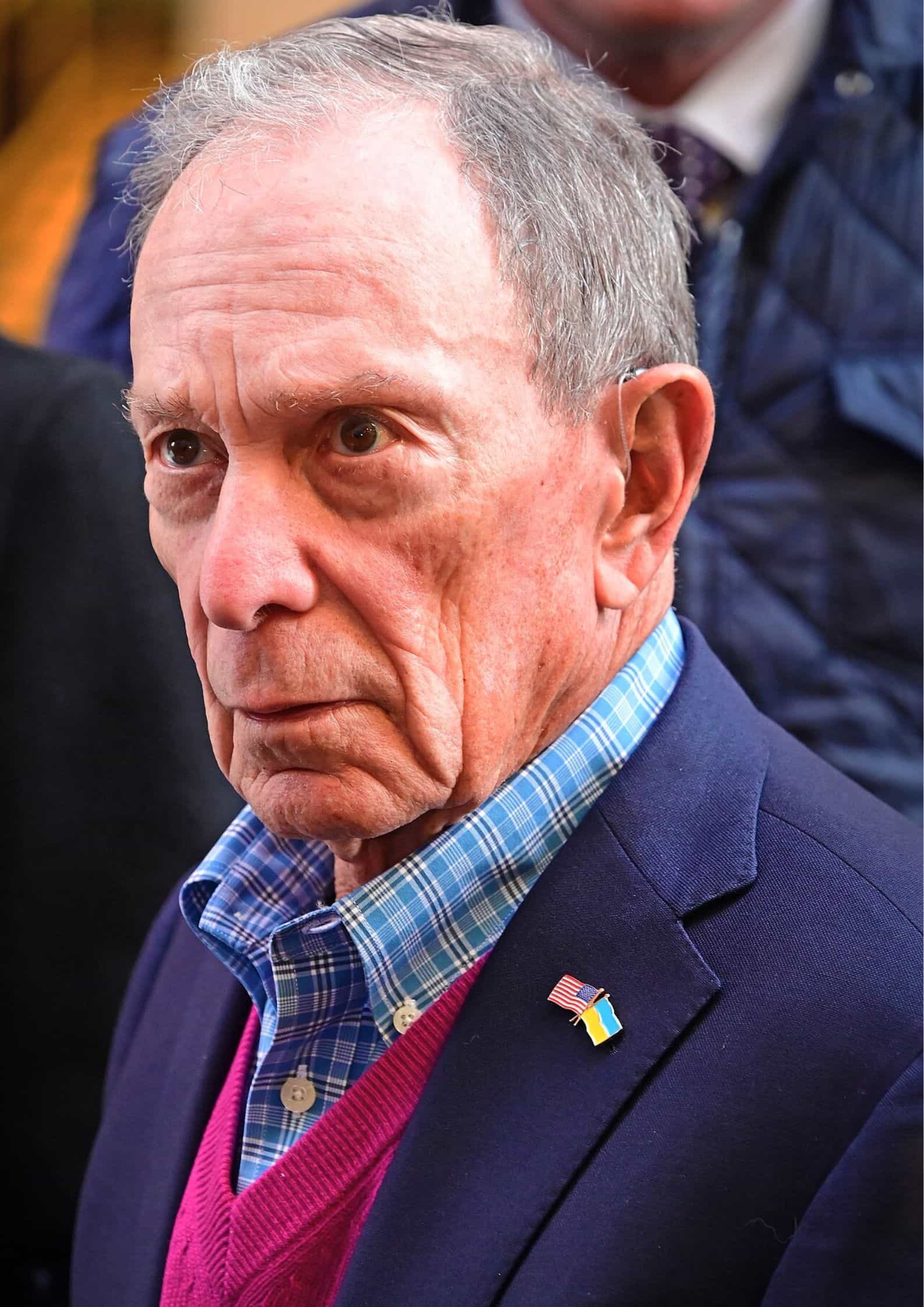 Portrait photograph of Michael Bloomberg, American Jewish businessman, philanthropist, and former mayor of New York City (1)