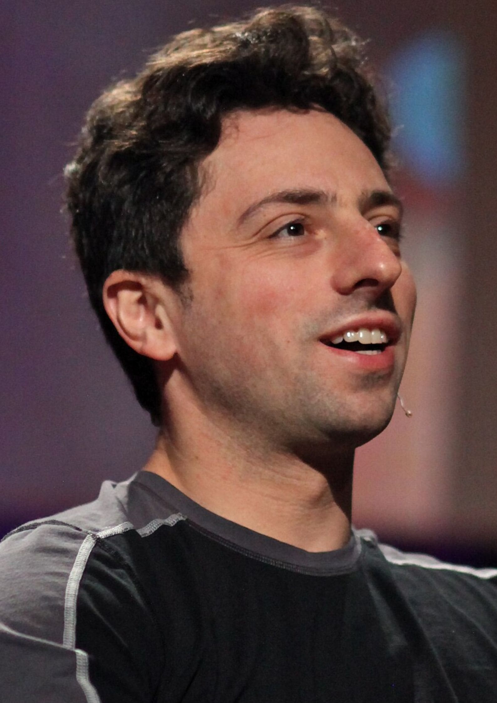 Portrait photograph of Sergey Brin, Russian-born American Jewish co-founder of Google and one of technology's most recognized entrepreneurs (1)