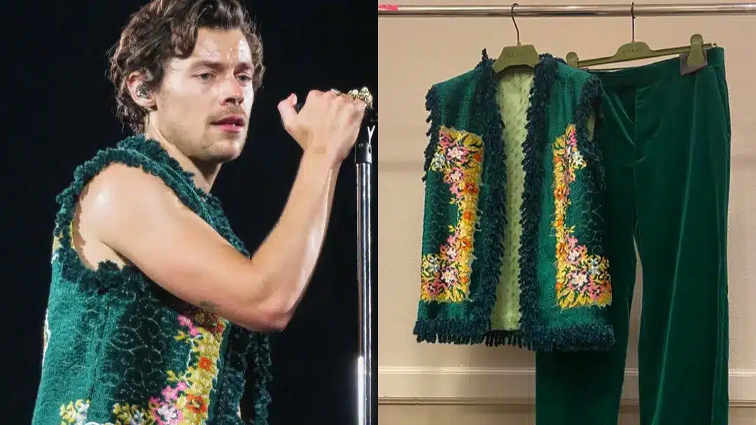 The Floral Embroidered Stage Tailoring