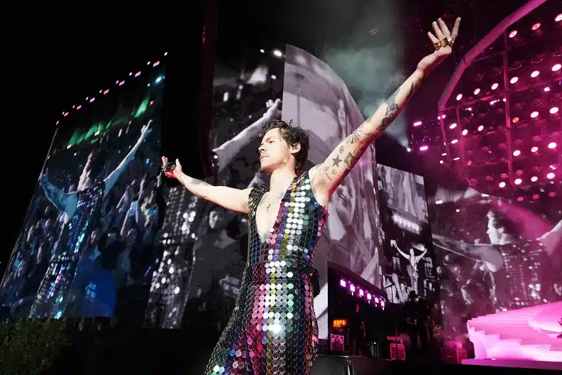 The Rainbow Sequined Gucci Jumpsuit